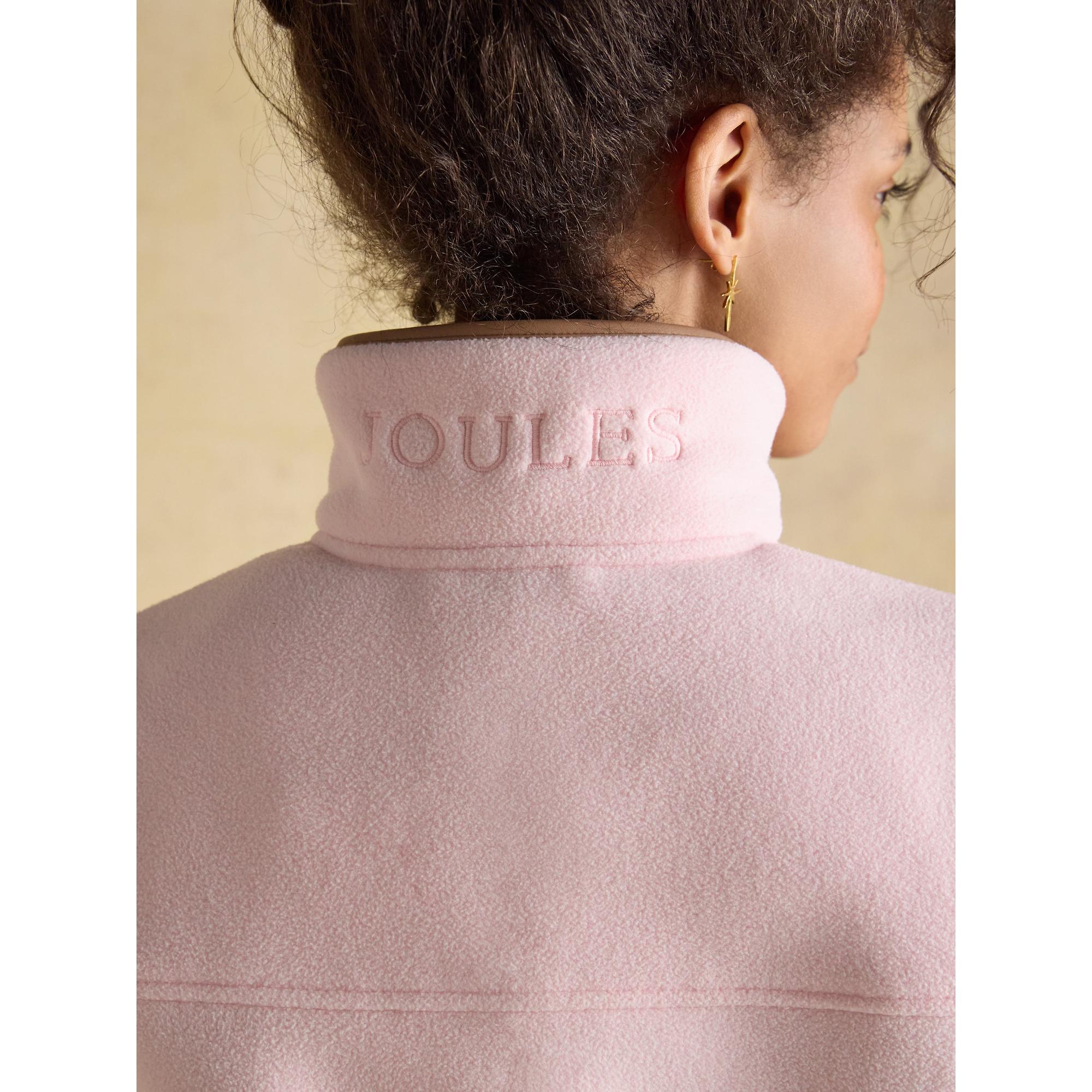 Product image 7 of 7 of Joules Women's Heritage Quarter Zip Fleece - Light Pink