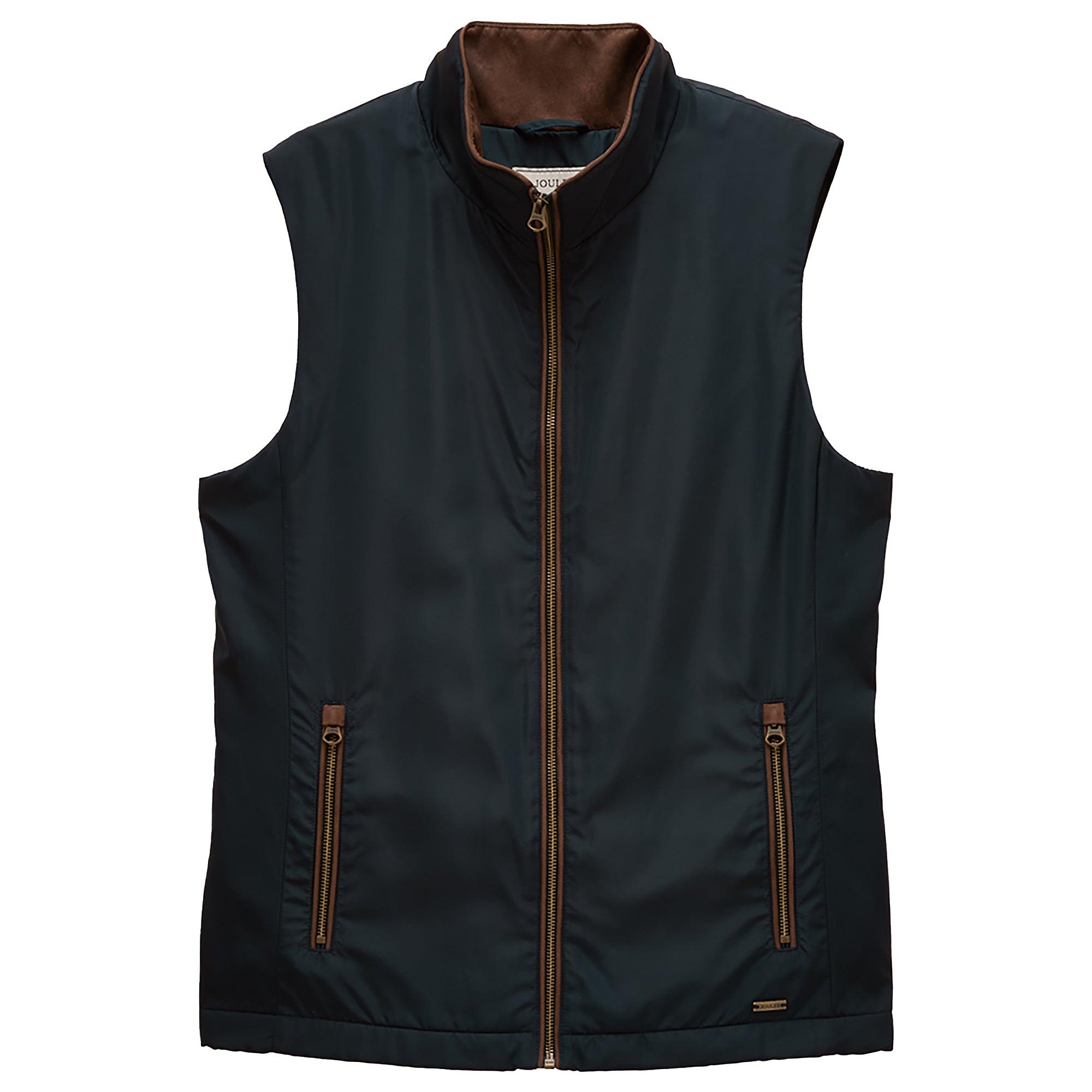 Product image 1 of 11 of Joules Men's Farnham Padded Fleece Lined Gilet - Navy Blue