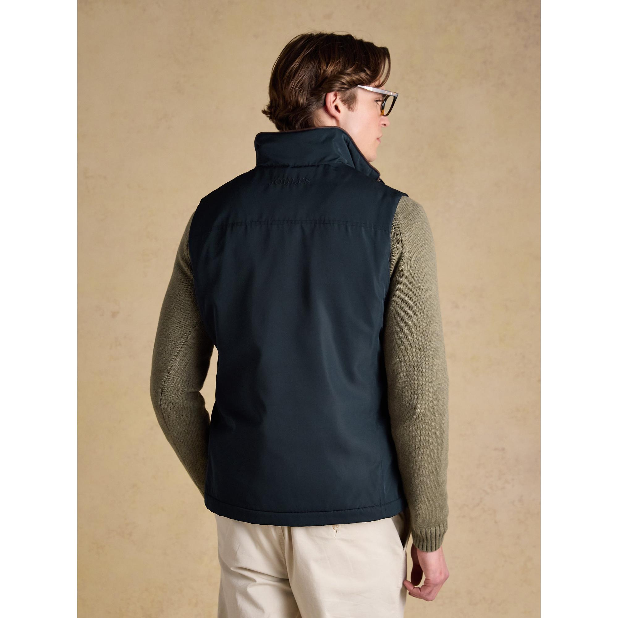 Product image 5 of 11 of Joules Men's Farnham Padded Fleece Lined Gilet - Navy Blue