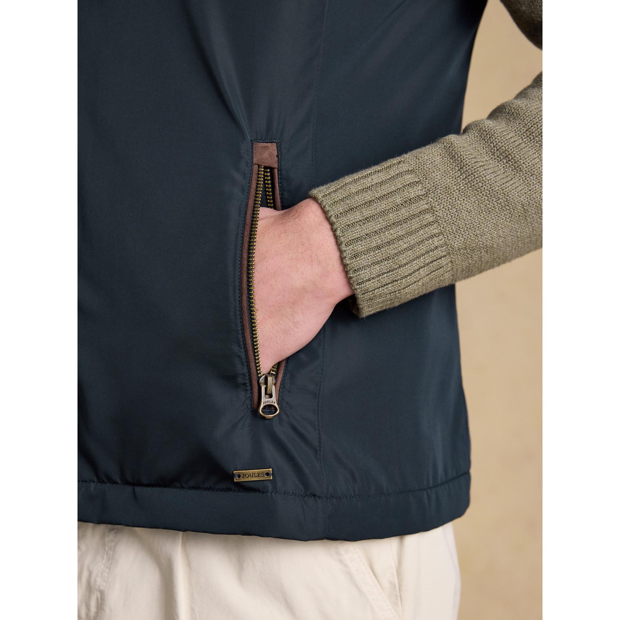 Product image 9 of 11 of Joules Men's Farnham Padded Fleece Lined Gilet - Navy Blue