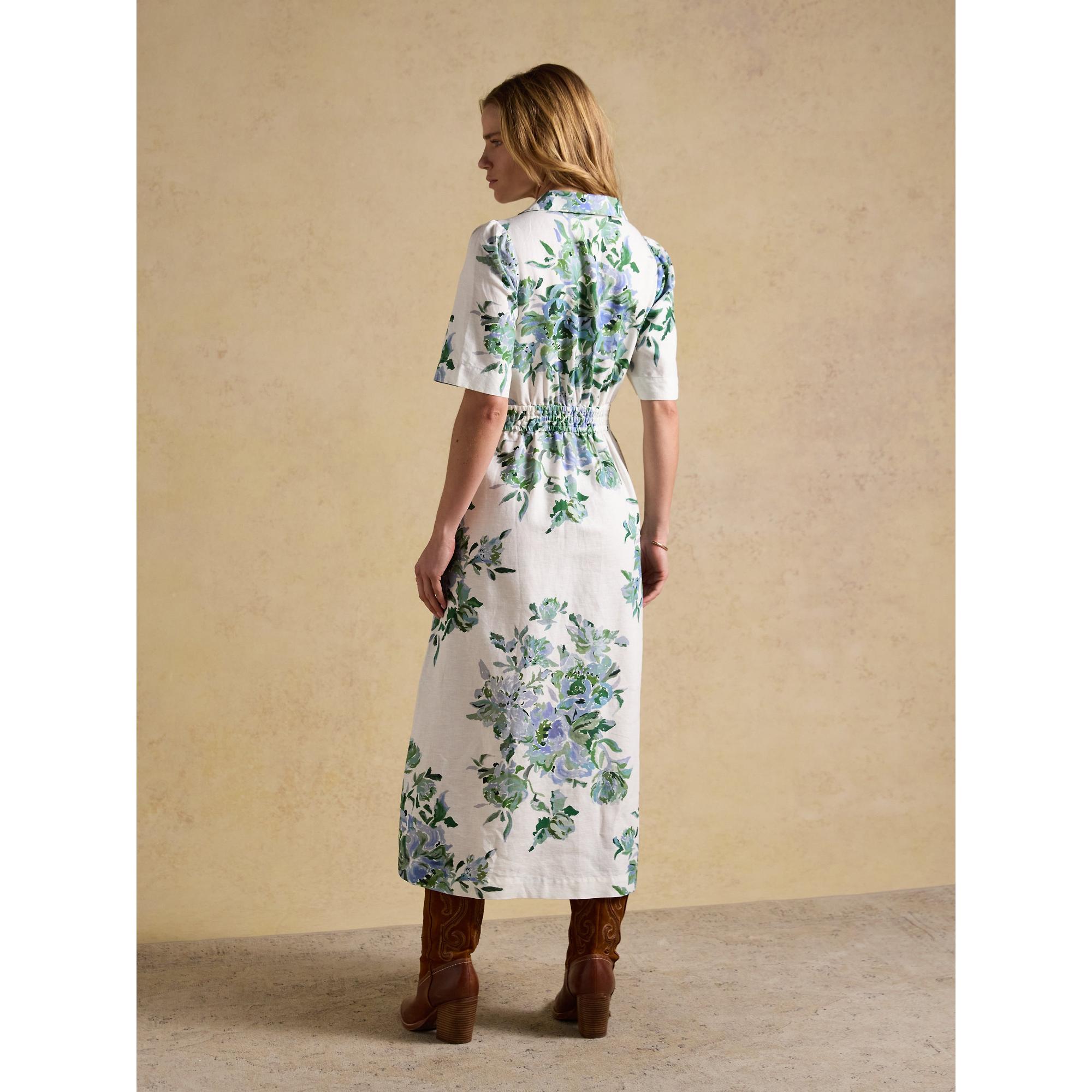 Product image 3 of 8 of Joules Women's Marina Knot Dress - White Blue