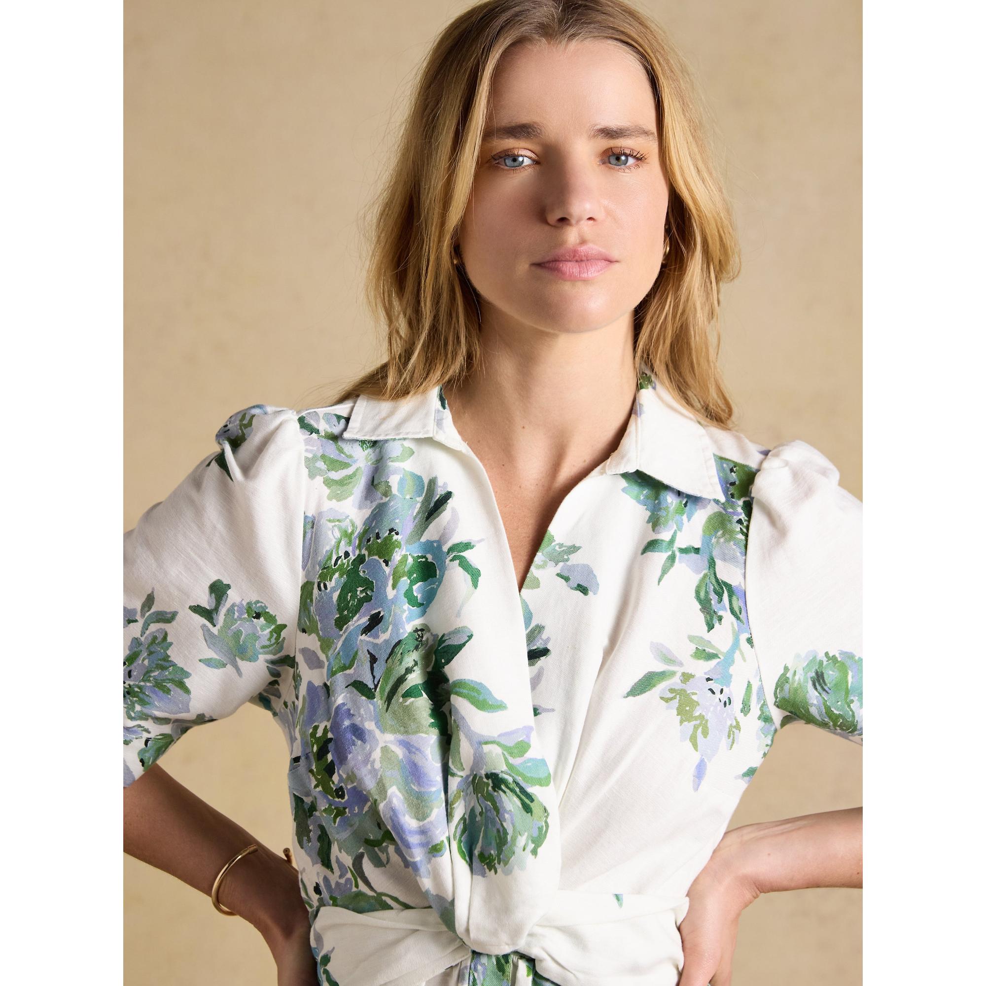 Product image 4 of 8 of Joules Women's Marina Knot Dress - White Blue