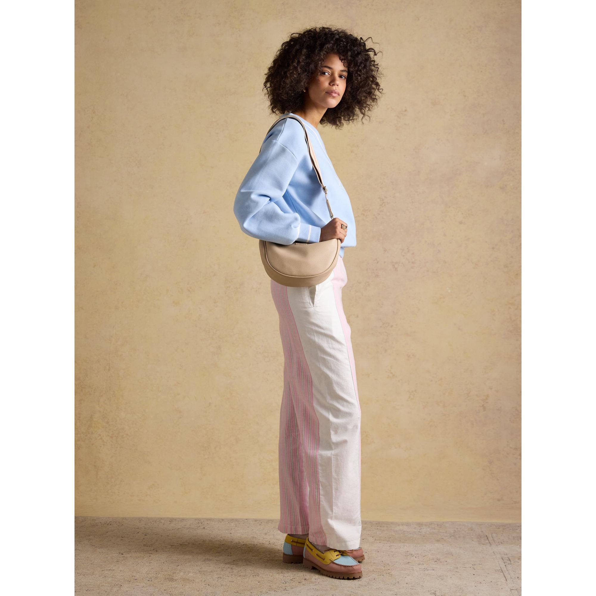 Product image 4 of 8 of Joules Women's Jade Half Moon Adjustable Cross Body Bag - Neutral