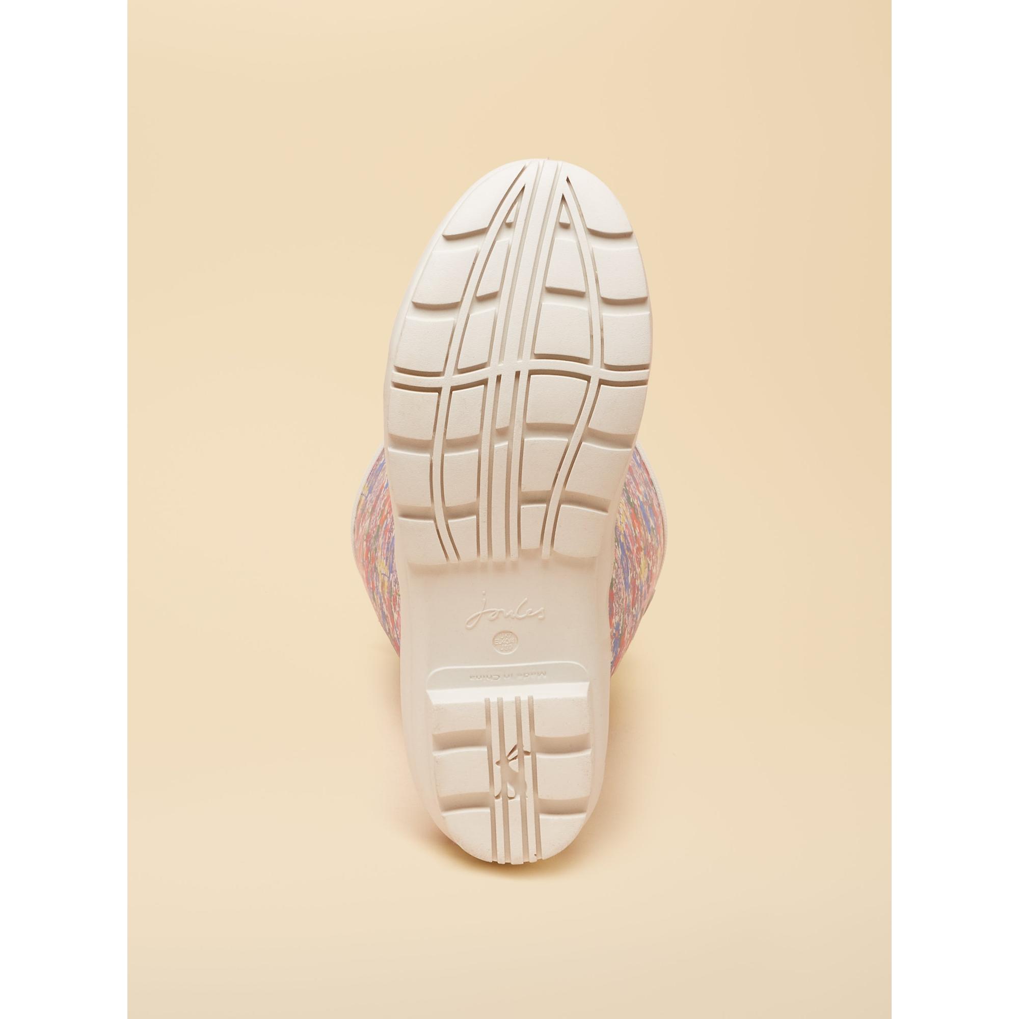 Product image 4 of 6 of Joules Women's Floral Adjustable Tall Wellies - White Ditsy