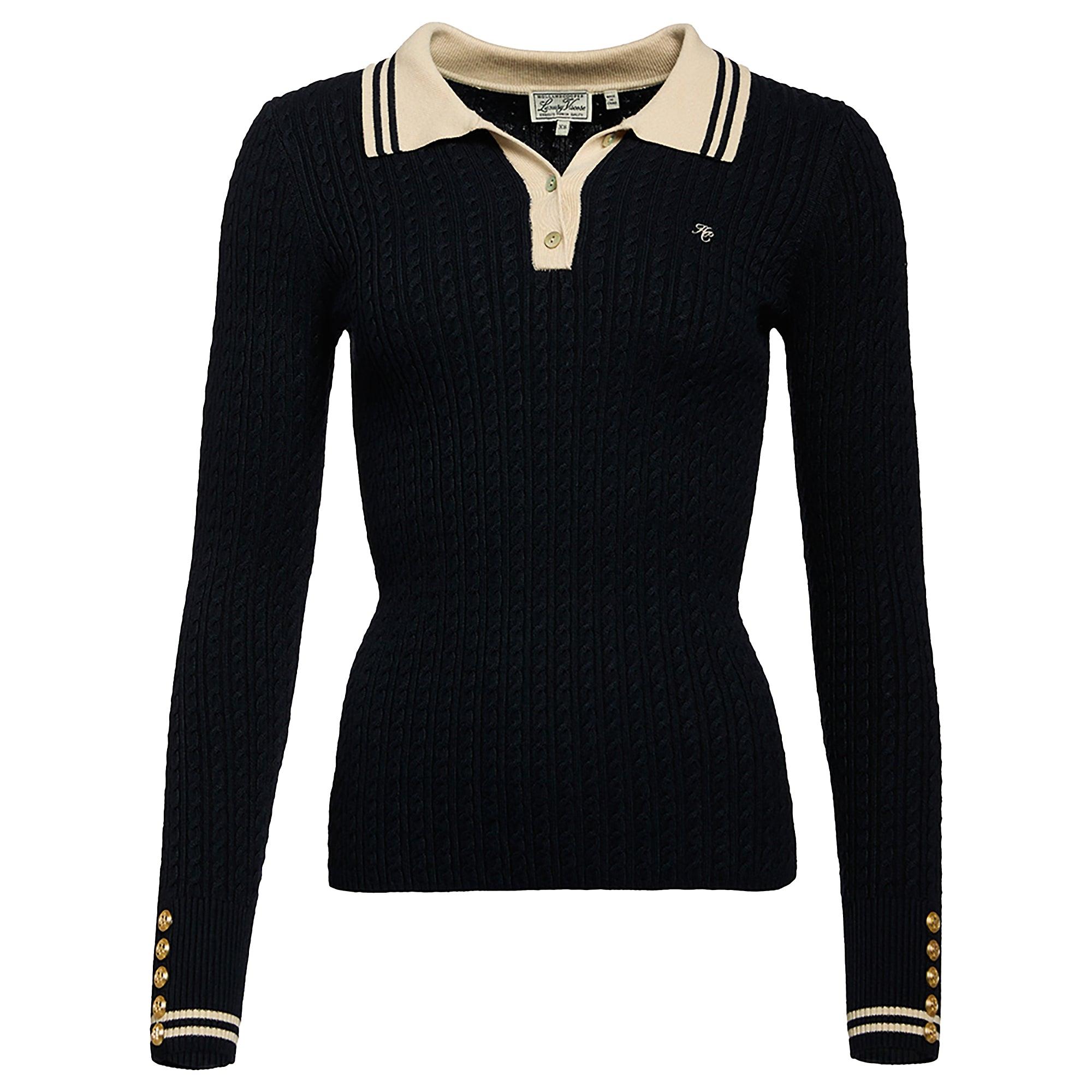 Product image 1 of 8 of Holland Cooper Women's Orla Knit - Ink Navy