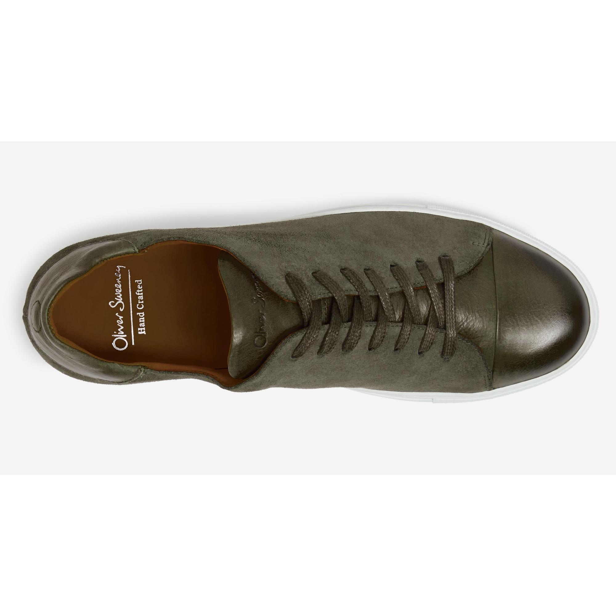 Product image 4 of 10 of Oliver Sweeney Men's Ossos Contrast Trainers - Khaki