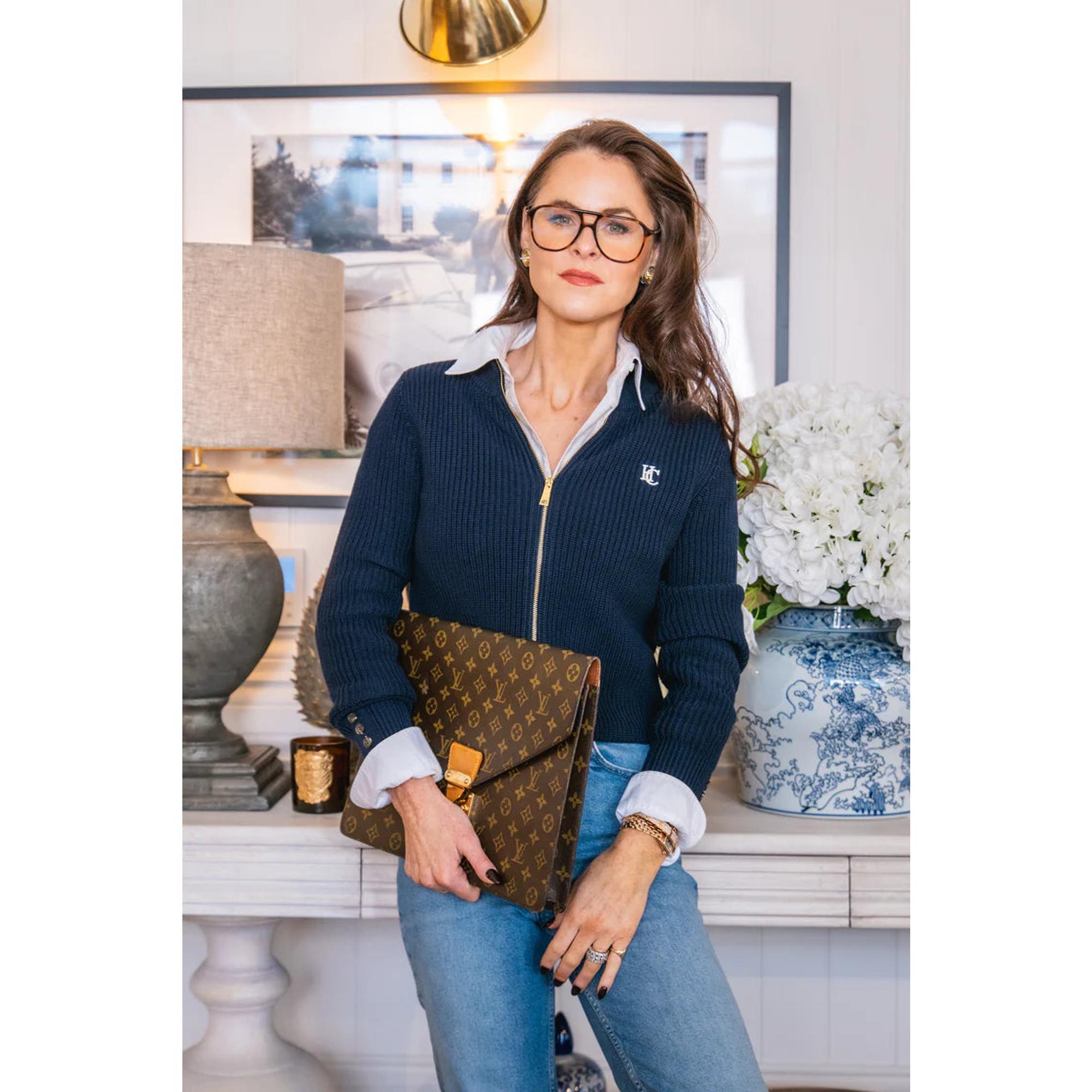 Product image 2 of 9 of Holland Cooper Women's Northleach Cardigan - Navy