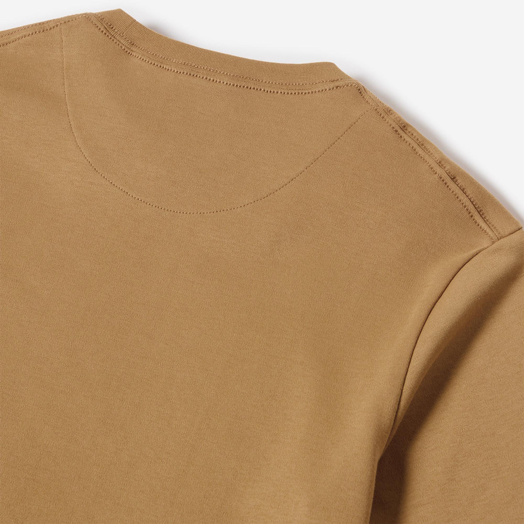 Product image 4 of 7 of Oliver Sweeney Men's Palmela Jersey Cotton T-Shirt - Camel