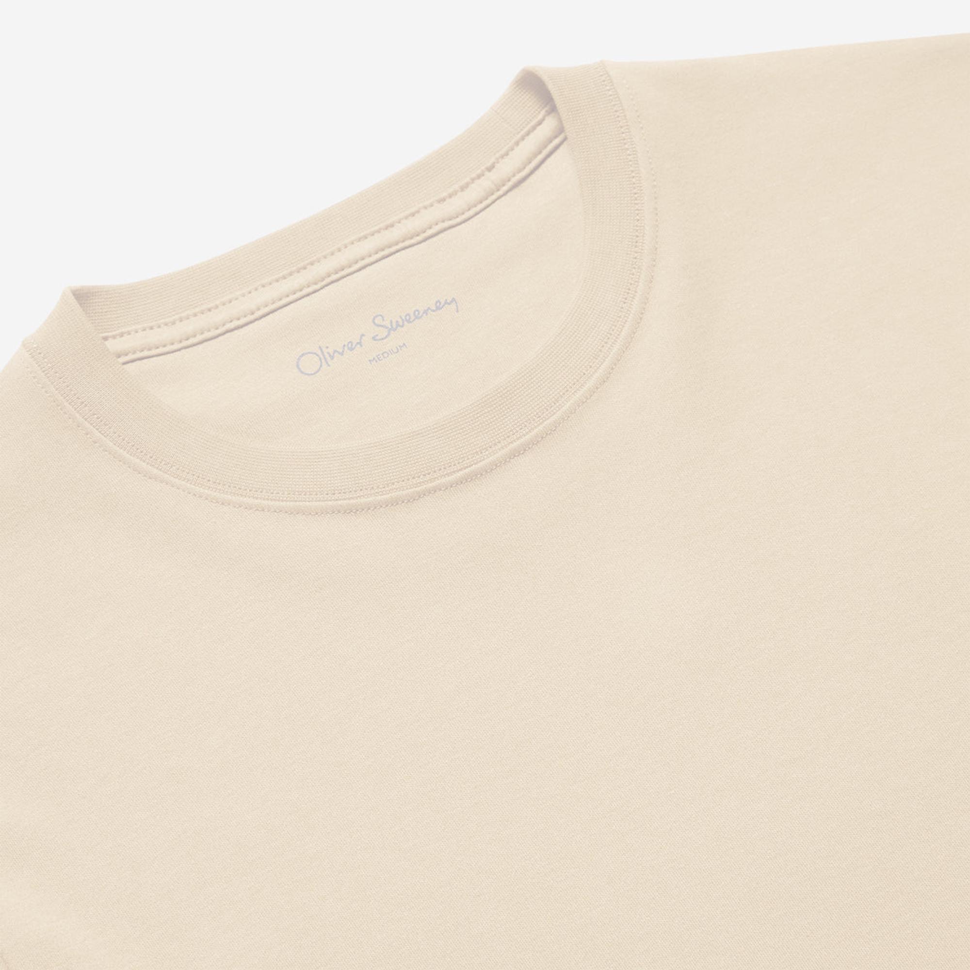 Product image 4 of 7 of Oliver Sweeney Men's Palmela Jersey Cotton T-Shirt - Stone