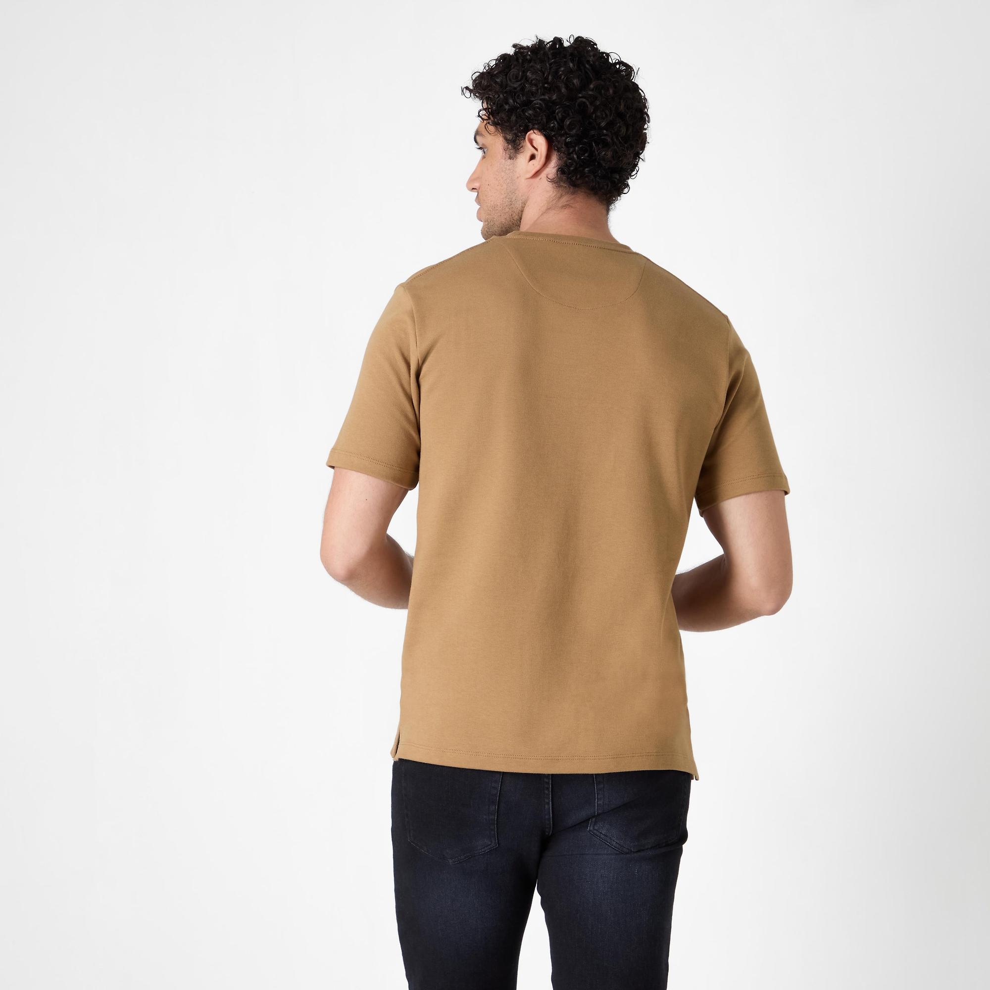 Product image 6 of 7 of Oliver Sweeney Men's Palmela Jersey Cotton T-Shirt - Camel