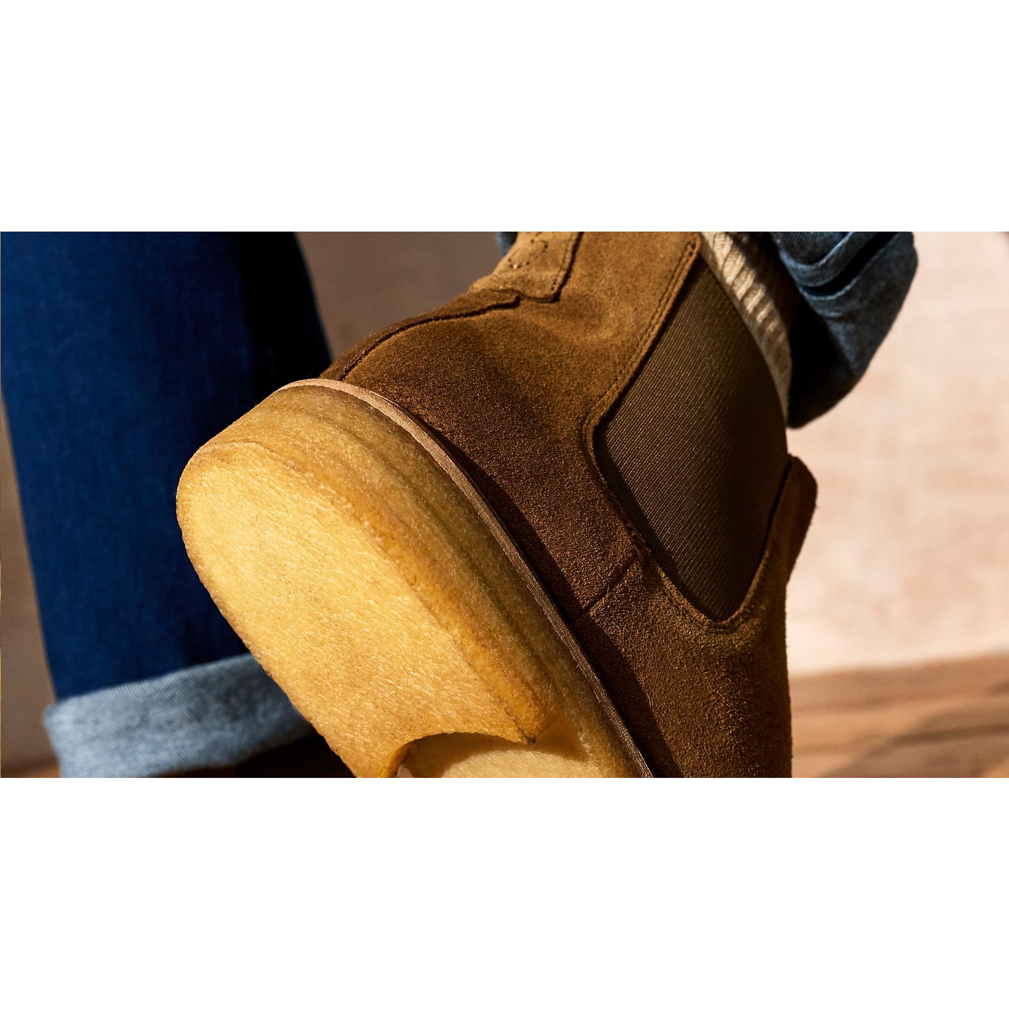 Product image 6 of 6 of Oliver Sweeney Men's Braga Calf Suede Chelsea Boots - Caramel