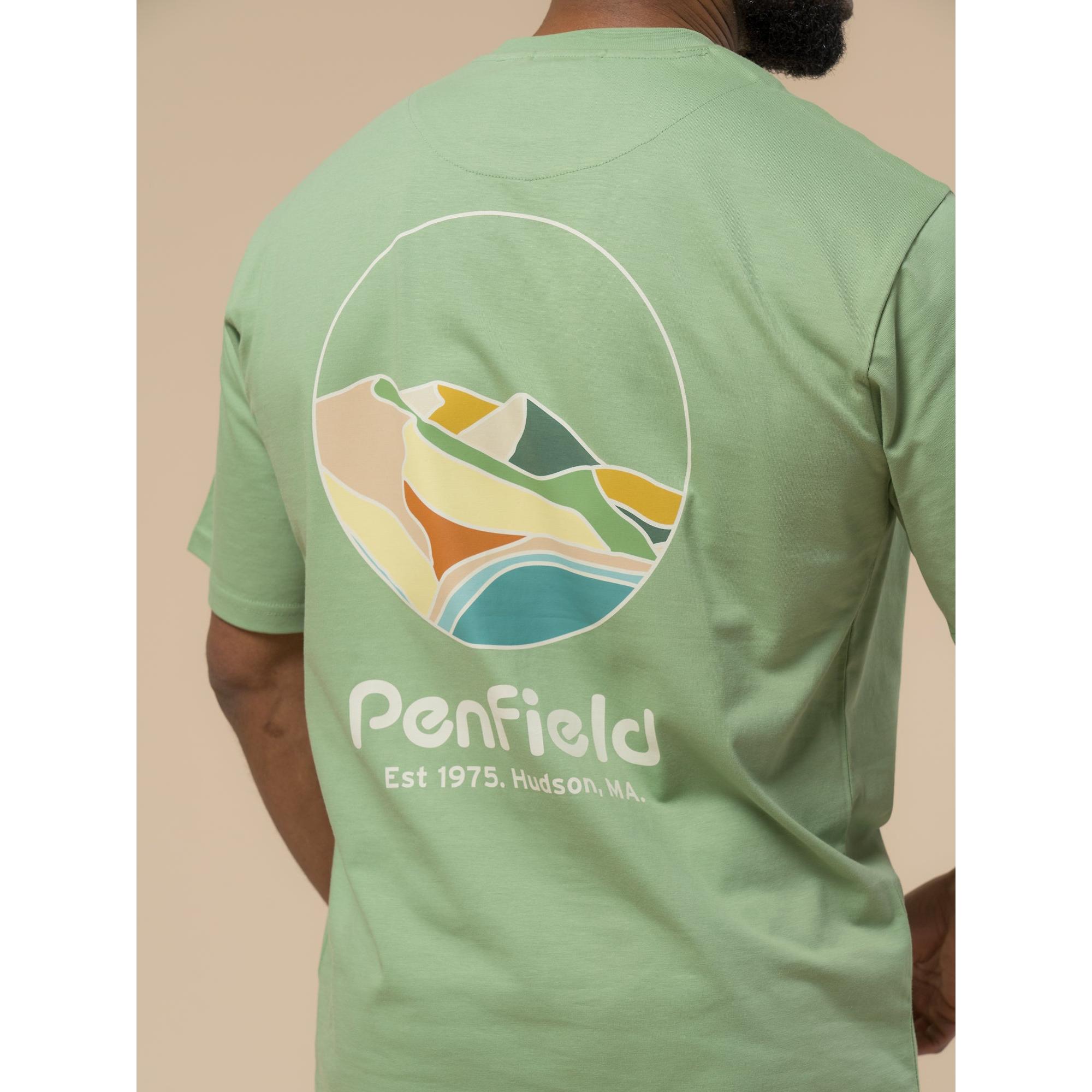 Product image 6 of 10 of Penfield Men's Circle Landscape T-Shirt - Mistletoe
