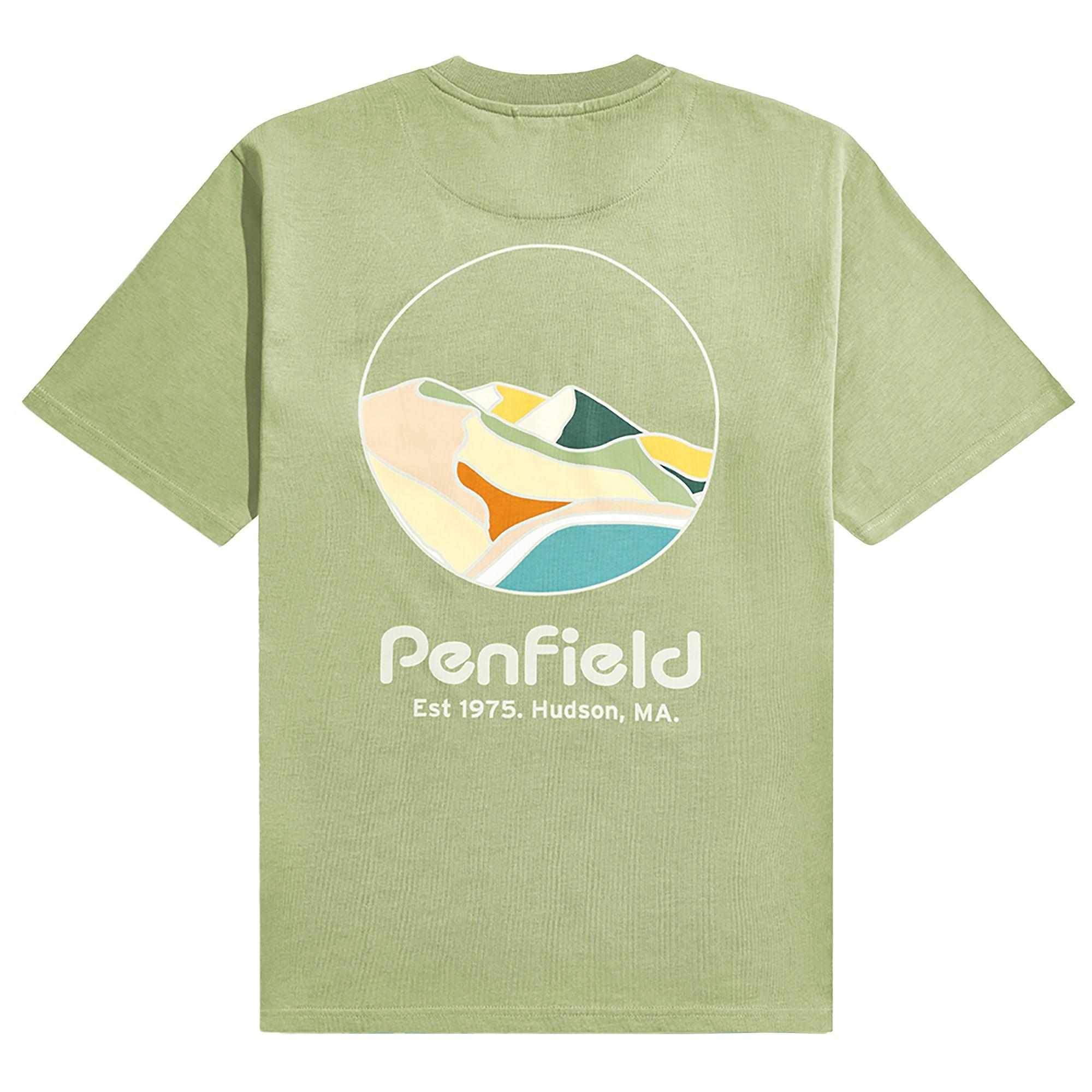 Product image 2 of 10 of Penfield Men's Circle Landscape T-Shirt - Mistletoe