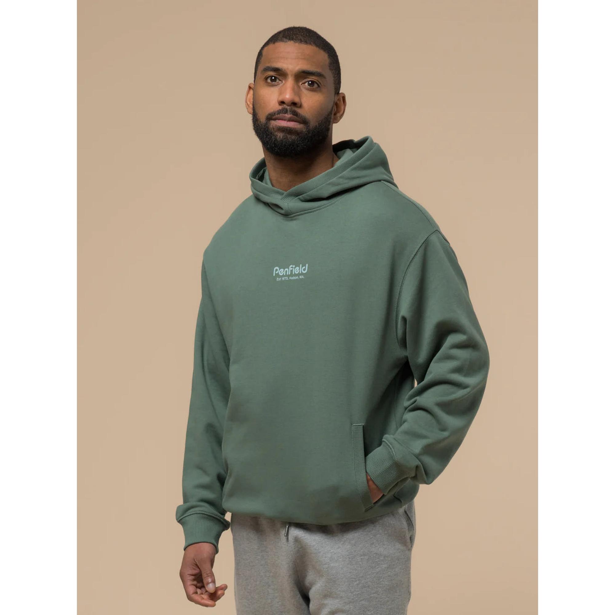 Product image 3 of 14 of Penfield Men's Circle Landscape Hoodie - Dark Forest