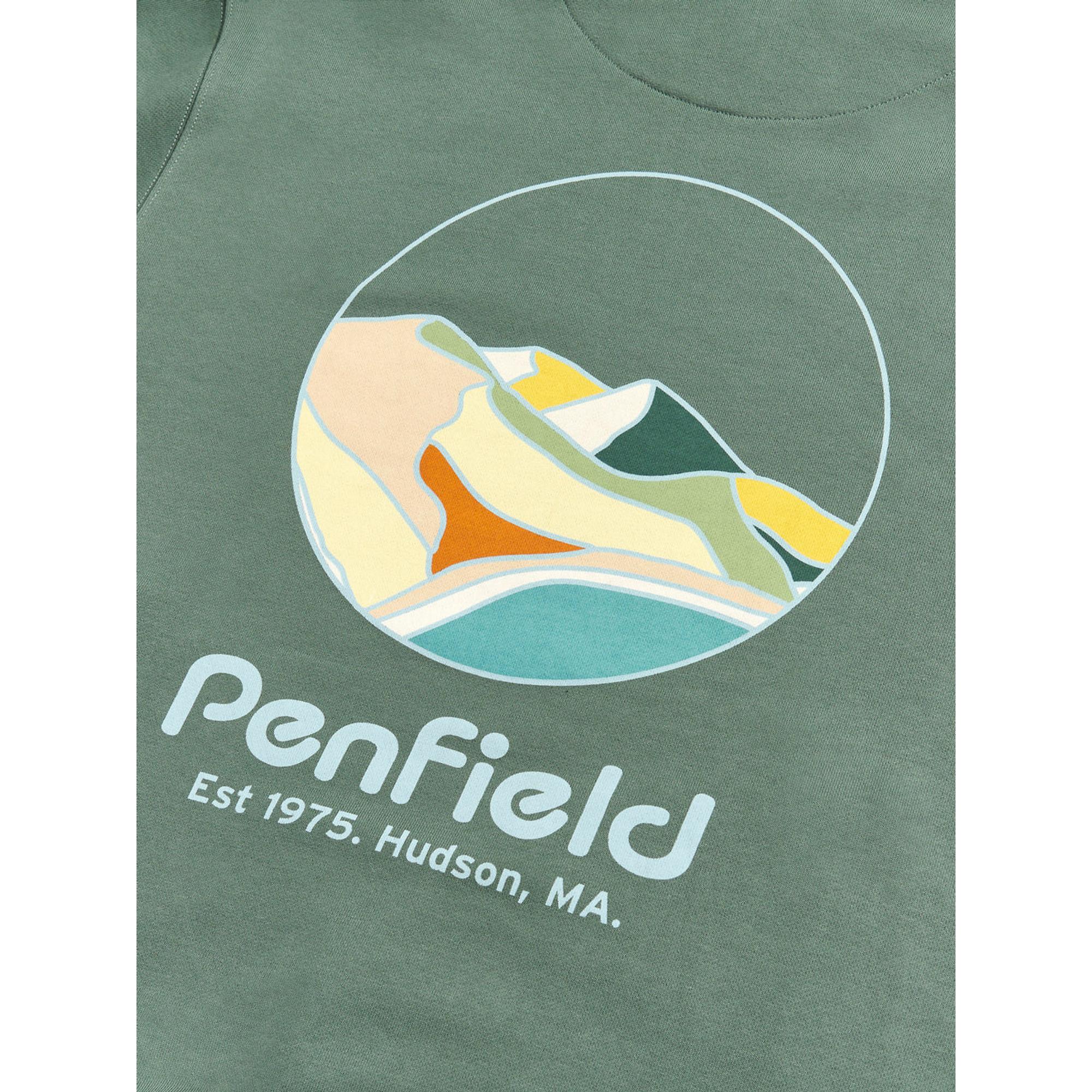 Product image 11 of 14 of Penfield Men's Circle Landscape Hoodie - Dark Forest