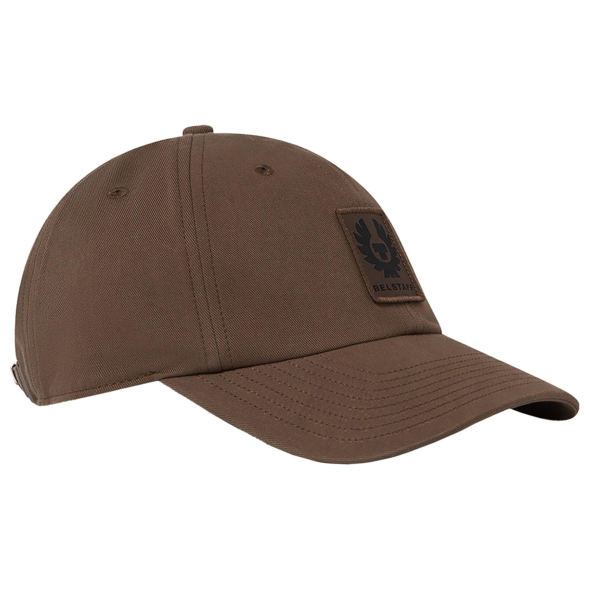 Product image 1 of 5 of Belstaff Cotton Phoenix Logo Cap - Major Brown