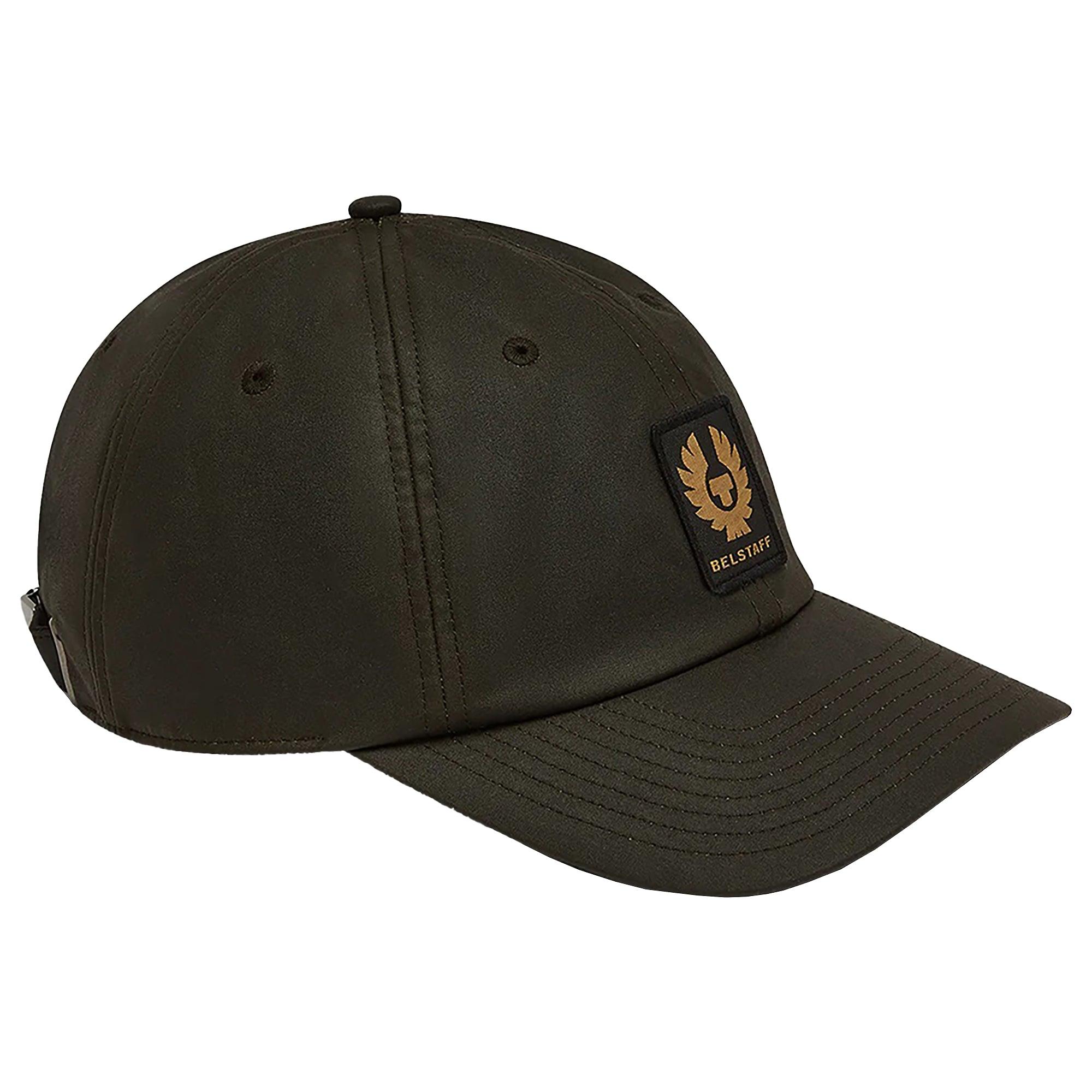 Product image 1 of 5 of Belstaff Waxed Cotton Phoenix Patch Cap - Faded Olive