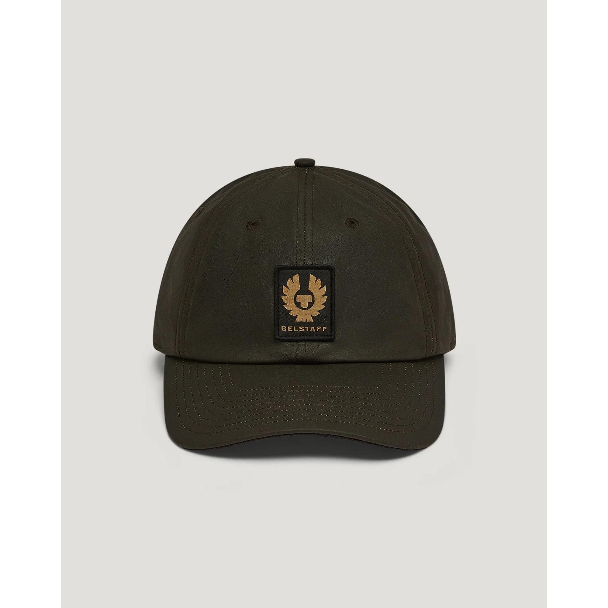 Product image 2 of 5 of Belstaff Waxed Cotton Phoenix Patch Cap - Faded Olive
