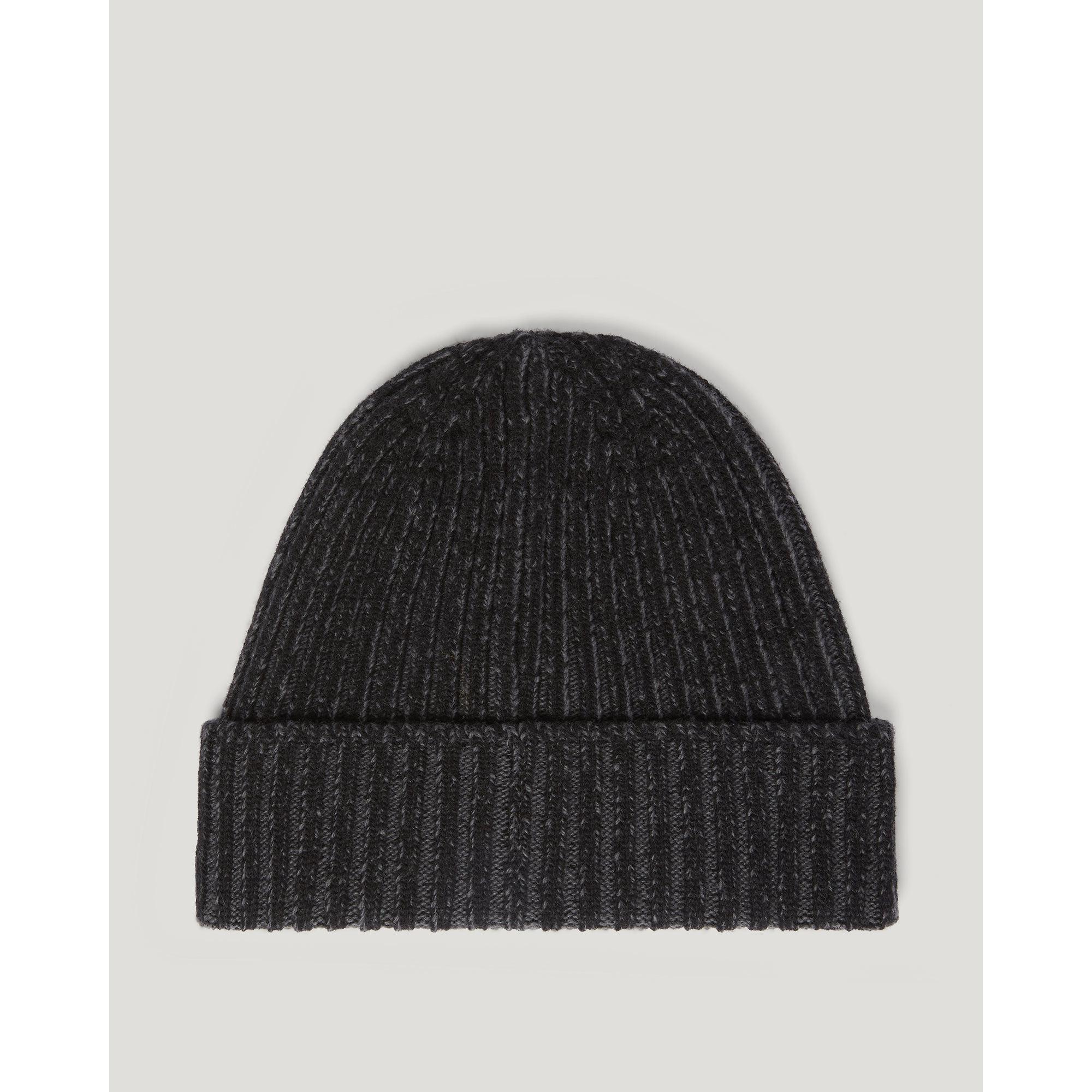 Product image 2 of 2 of Belstaff Plated Watch Hat - Black/Tornado Grey