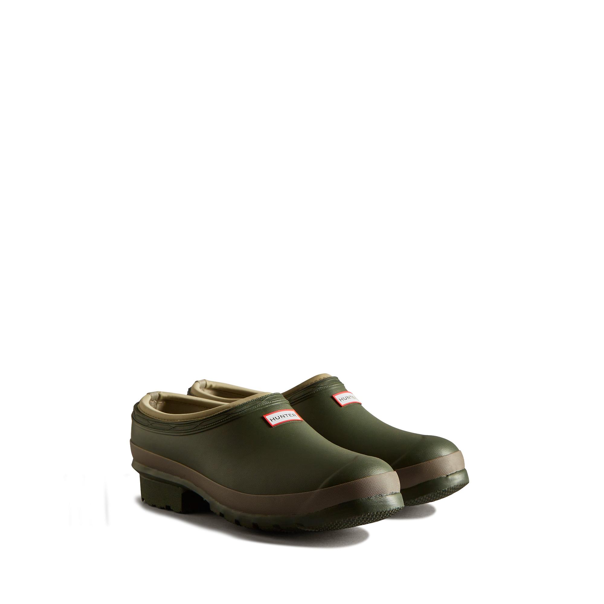 Product image 4 of 5 of Hunter Men's Gardener Neoprene Lined Clogs - Dark Olive/Clay
