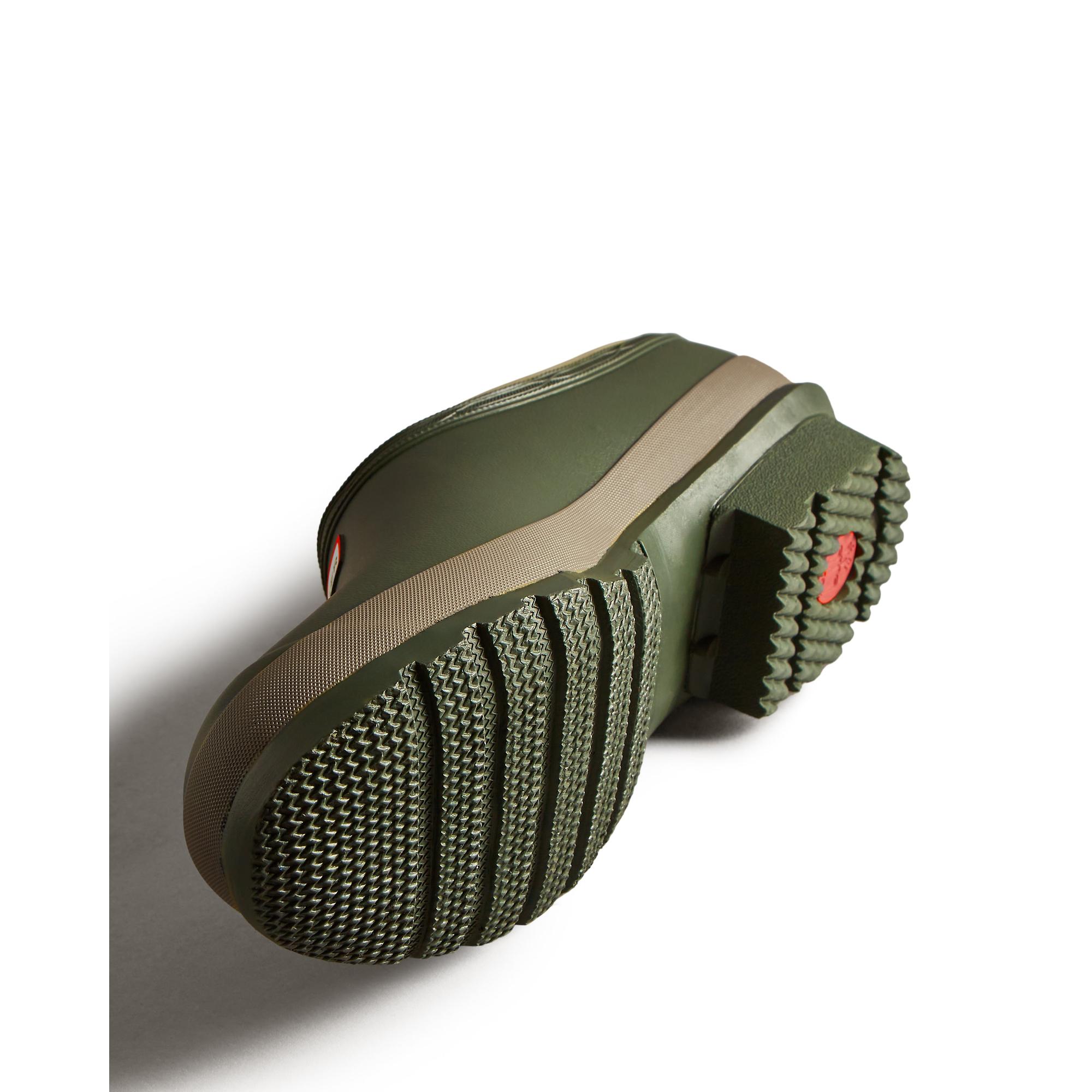 Product image 3 of 5 of Hunter Men's Gardener Neoprene Lined Clogs - Dark Olive/Clay