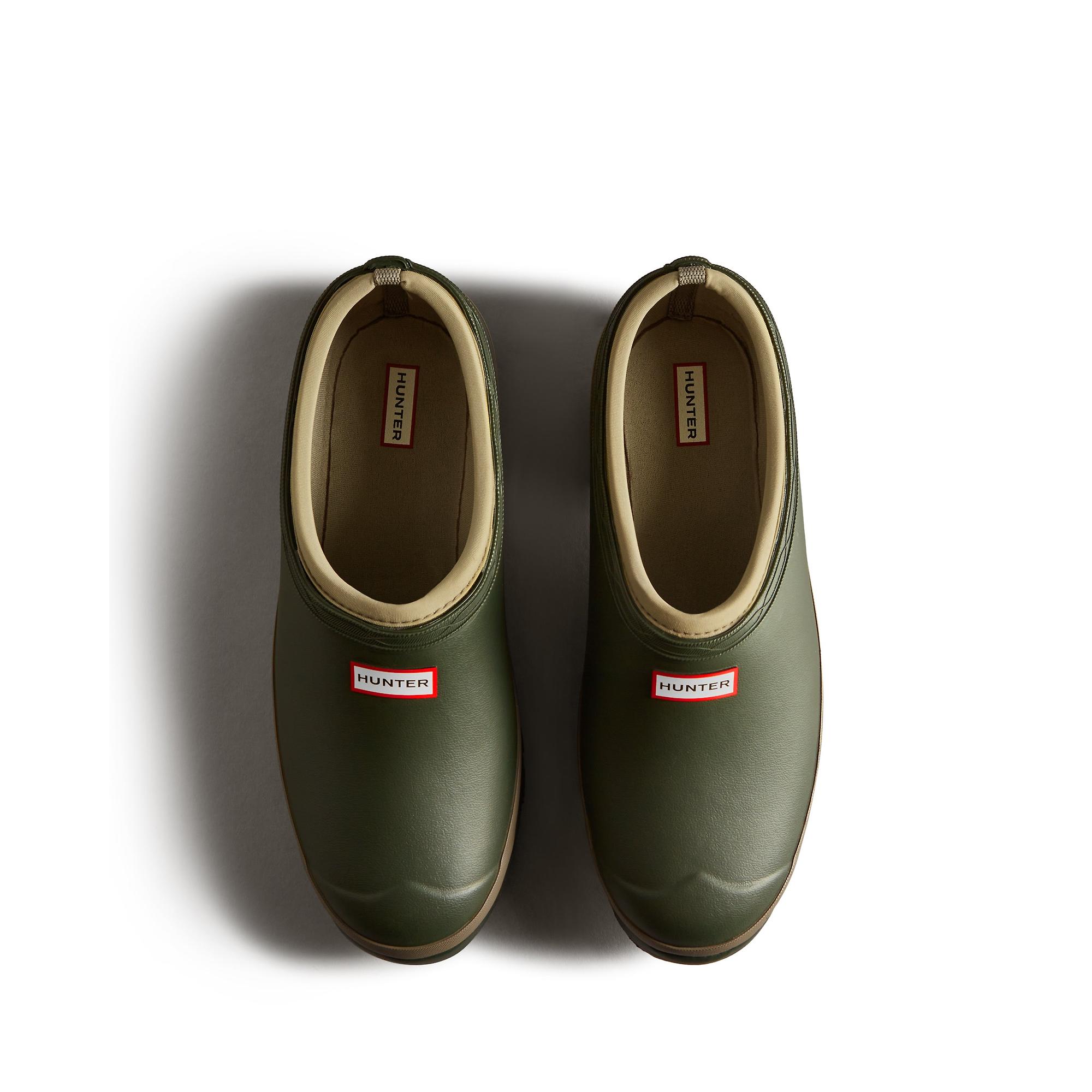 Product image 2 of 5 of Hunter Men's Gardener Neoprene Lined Clogs - Dark Olive/Clay