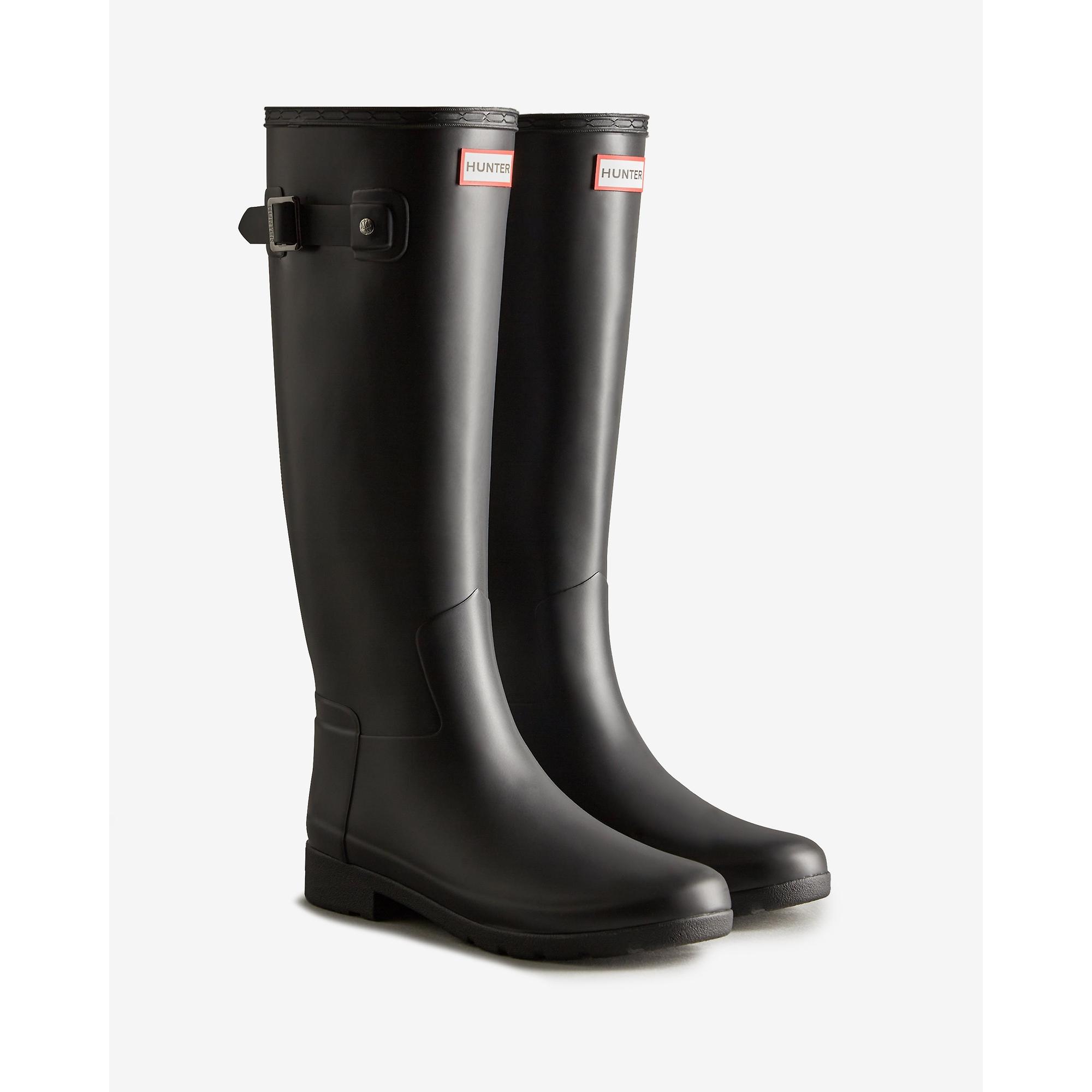 Product image 2 of 4 of Hunter Women's Refined Slim Fit Tall Wellington Boots - Black