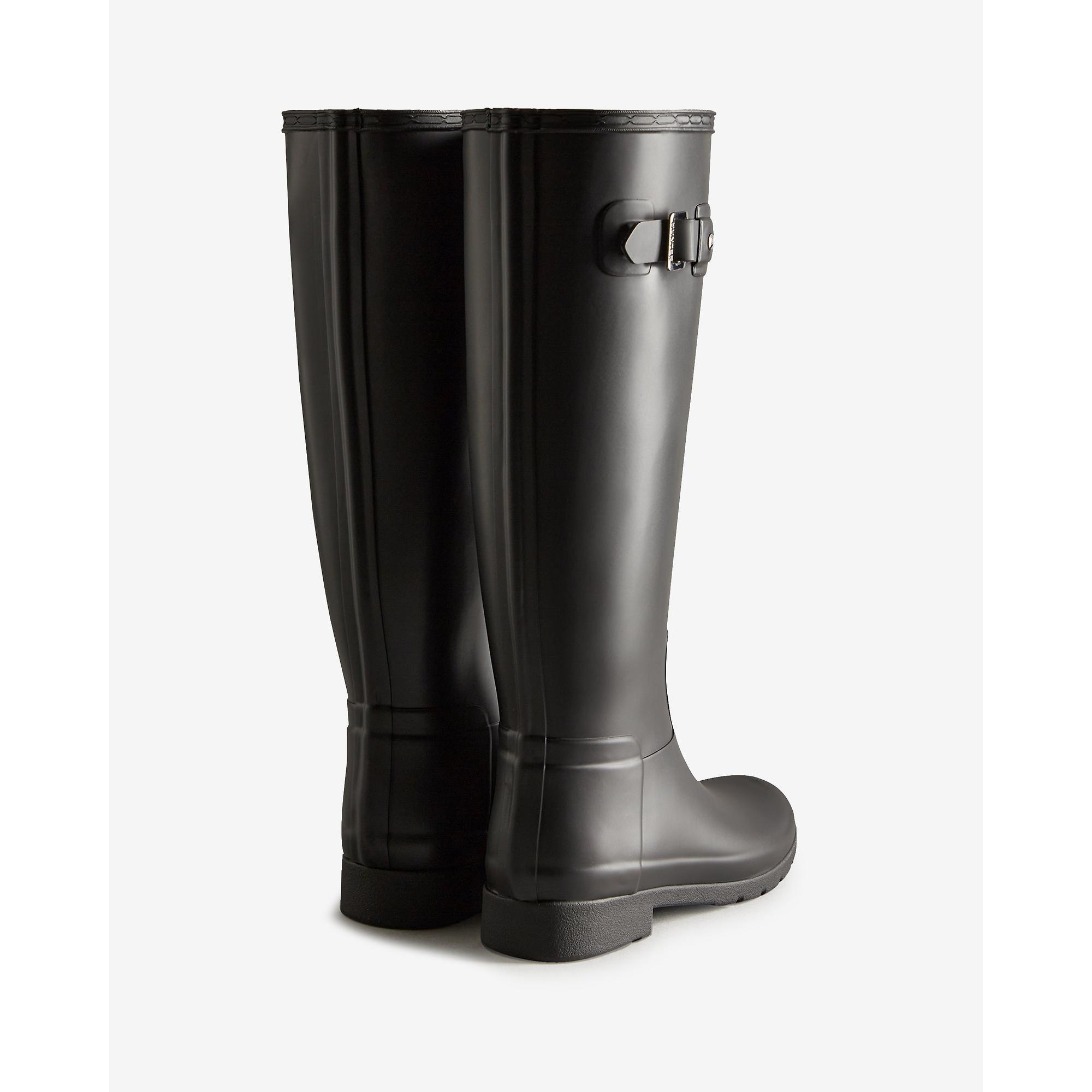 Product image 3 of 4 of Hunter Women's Refined Slim Fit Tall Wellington Boots - Black