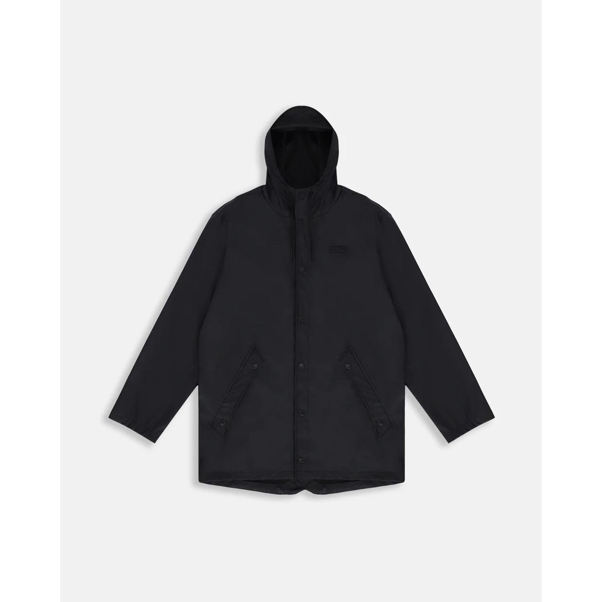 Product image 10 of 12 of Hunter Unisex Downpour Jo Pu Rain Parka - Black