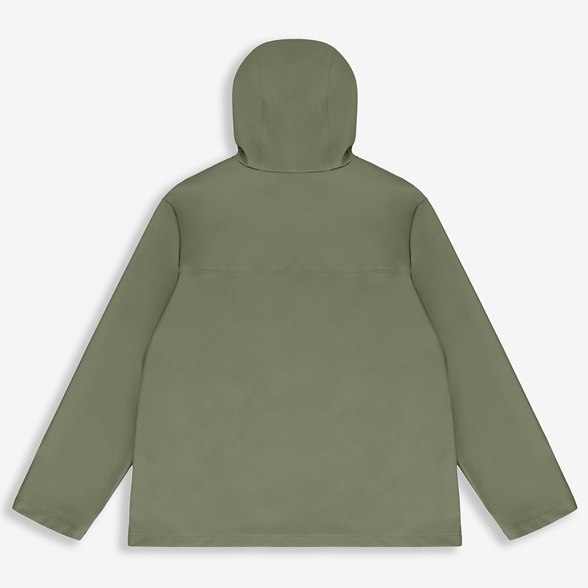 Product image 7 of 8 of Hunter Unisex Downpour Izzy Pu Hooded Jacket - Deep Lichen Green