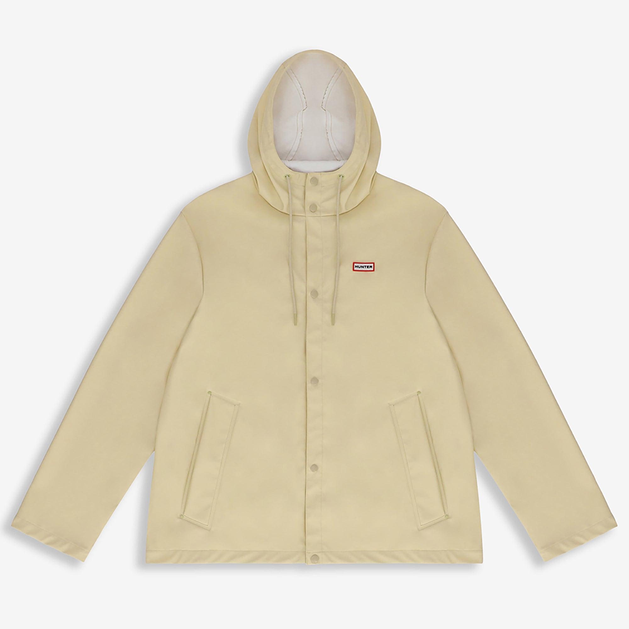 Product image 6 of 8 of Hunter Unisex Downpour Izzy Pu Hooded Jacket - Gravel