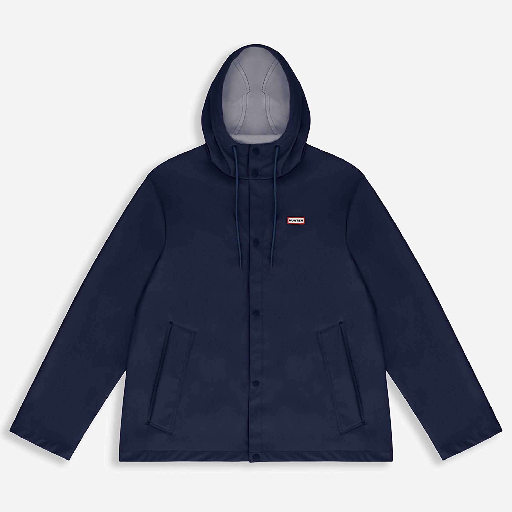 Product image 5 of 7 of Hunter Unisex Downpour Izzy Pu Hooded Jacket - Nightsky