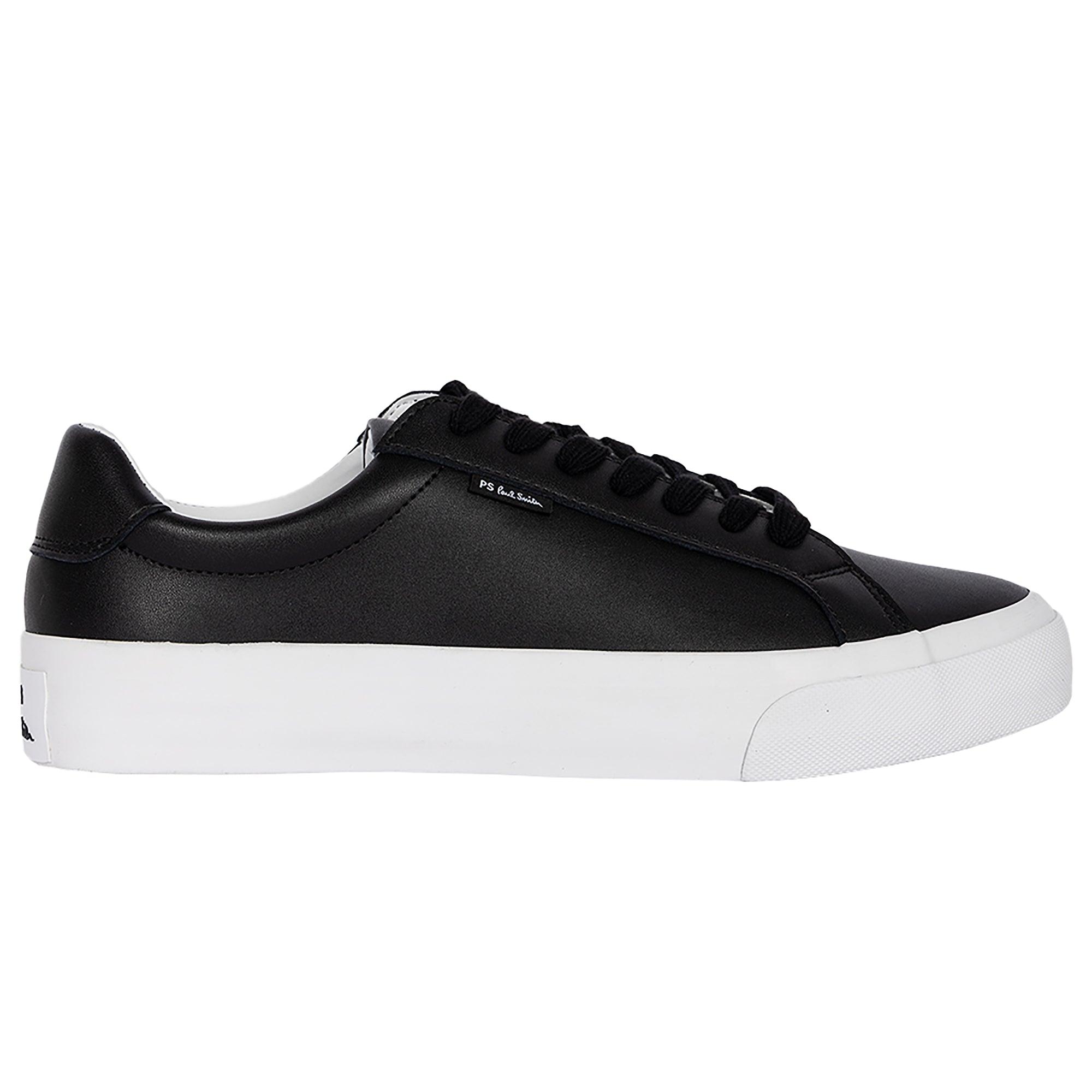 Product image 1 of 5 of PS By Paul Smith Men's Coated Leather Amos Trainers - Black