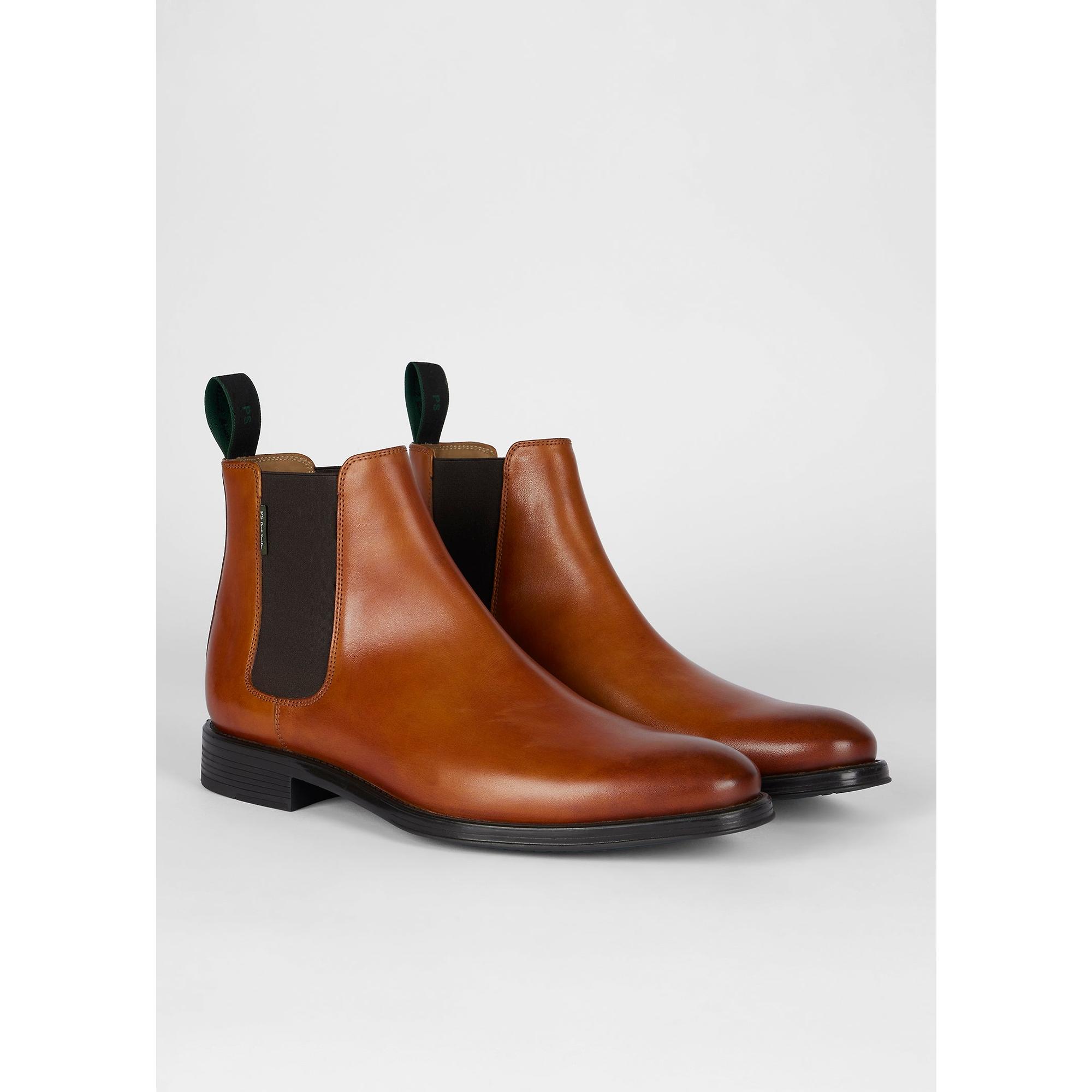 Product image 3 of 7 of PS By Paul Smith Men's Augustus Chelsea Boots - Tan