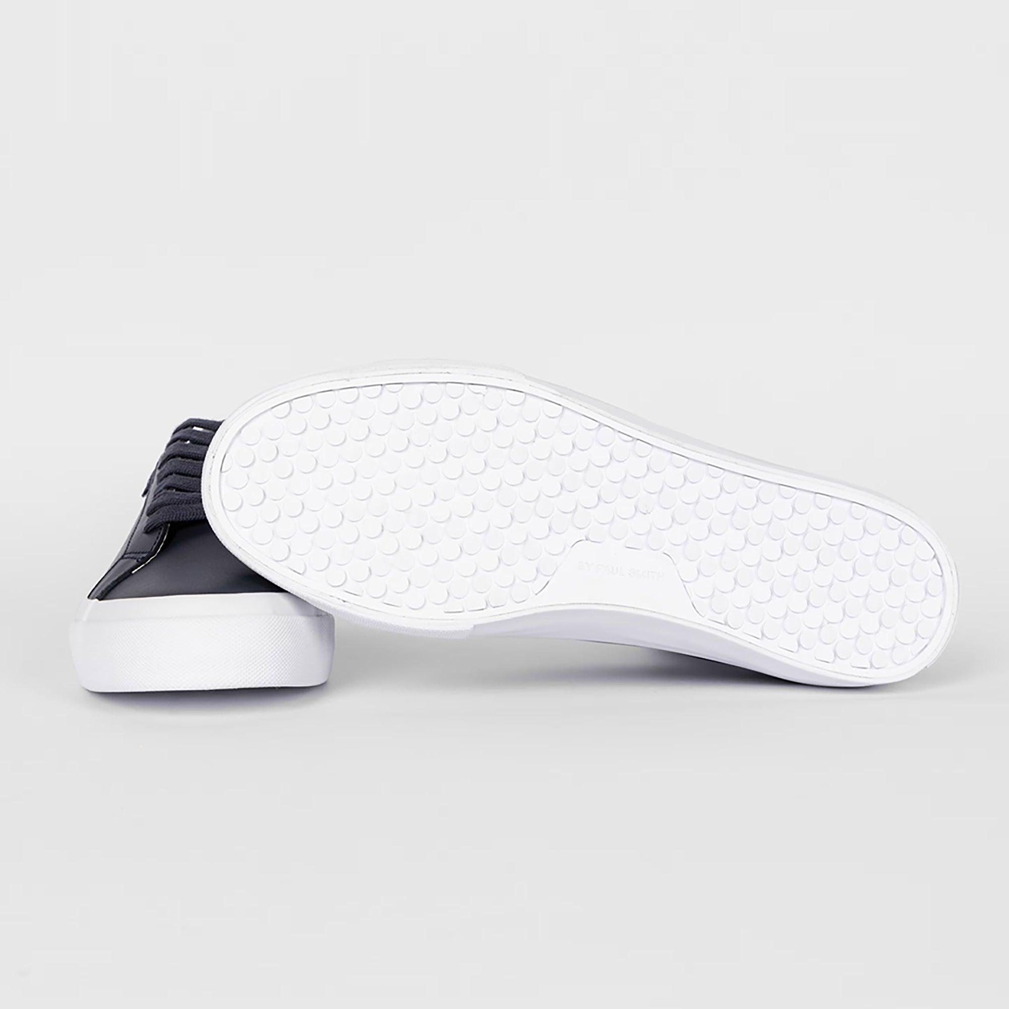 Product image 2 of 5 of PS By Paul Smith Men's Coated Leather Amos Trainers - Dark Navy