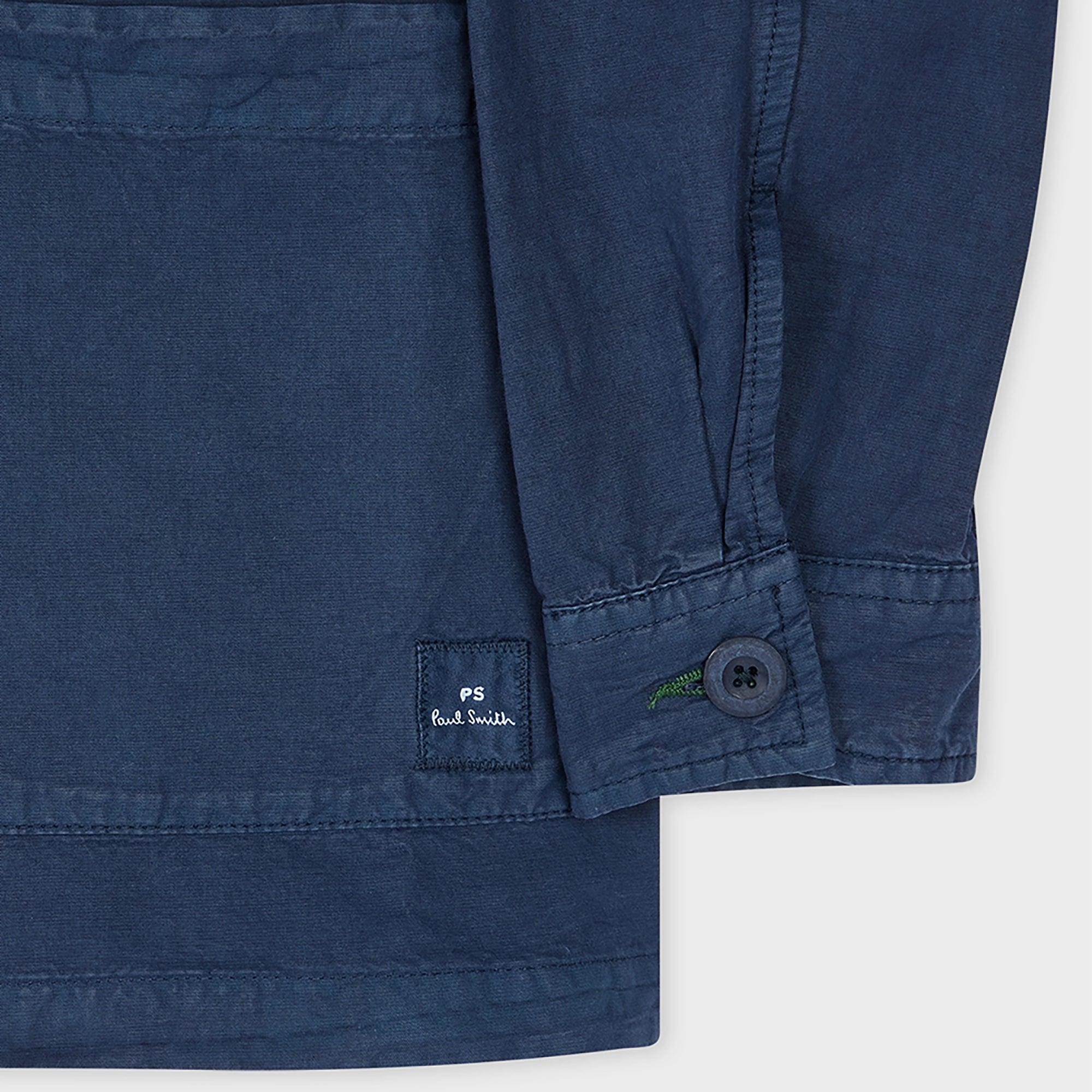 Product image 3 of 4 of PS By Paul Smith Men's Cotton-Linen Work Jacket - Navy