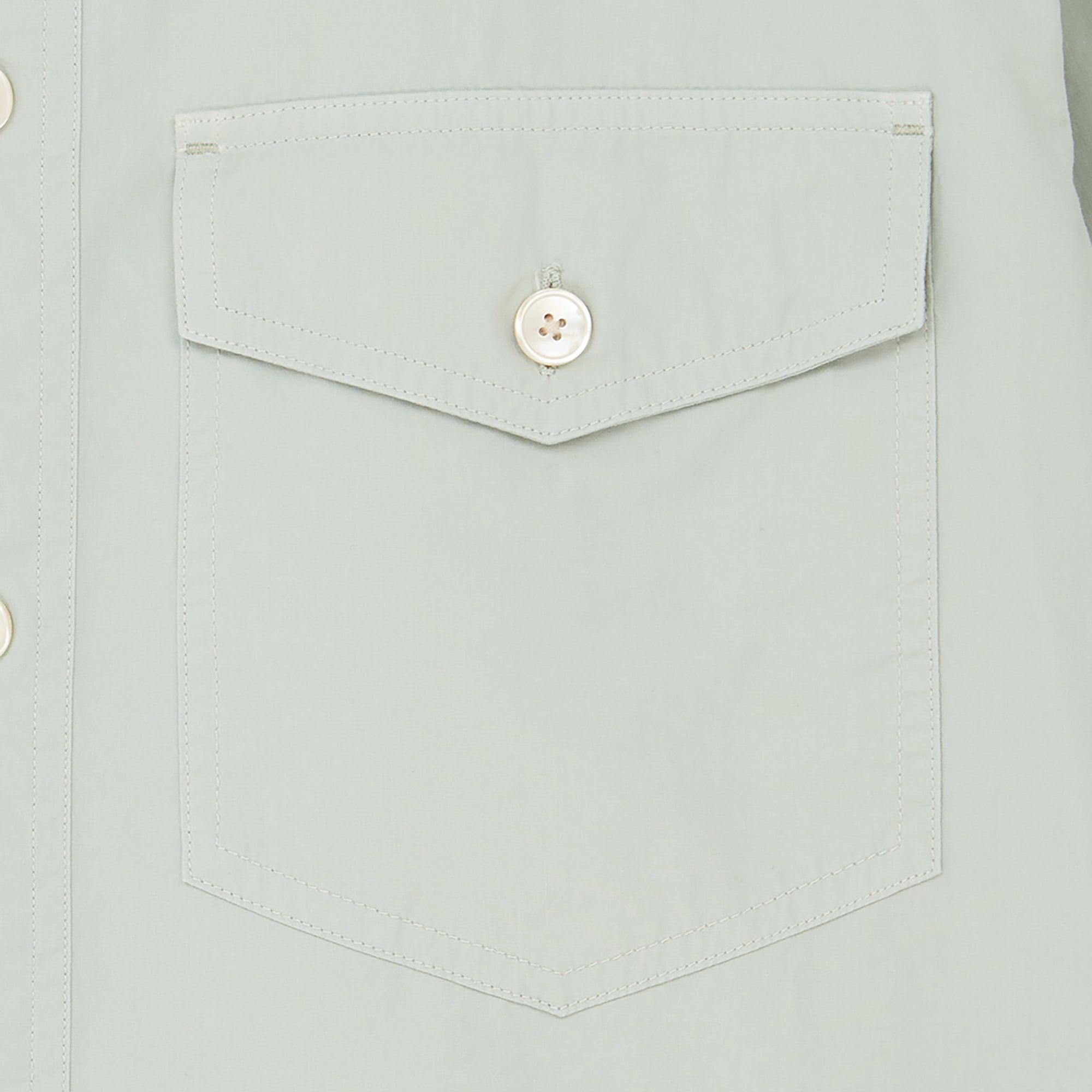 Product image 4 of 4 of PS By Paul Smith Men's Cotton-Poplin Overshirt - Green