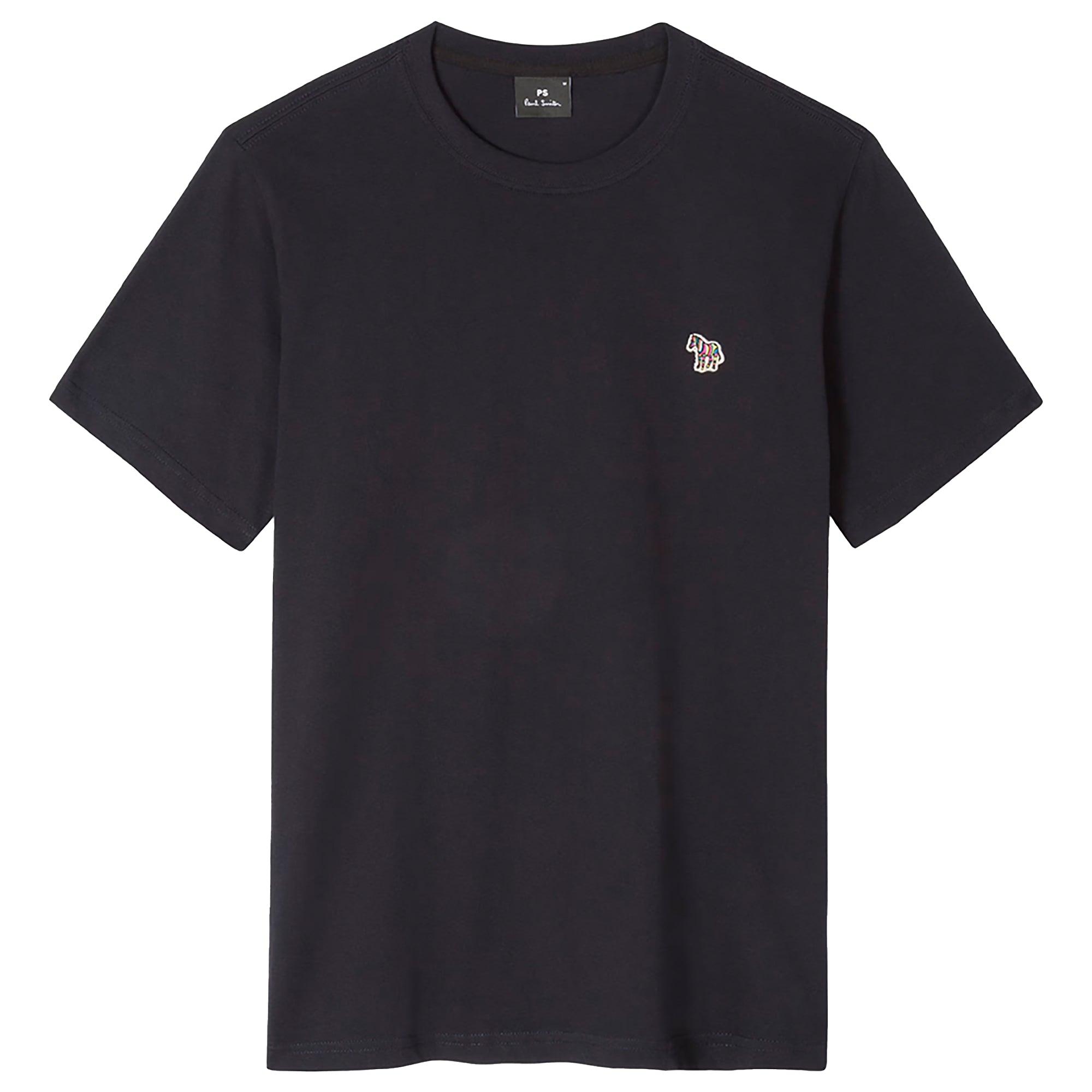 Product image 1 of 6 of PS By Paul Smith Men's Cotton Zebra Logo T-Shirt - Navy