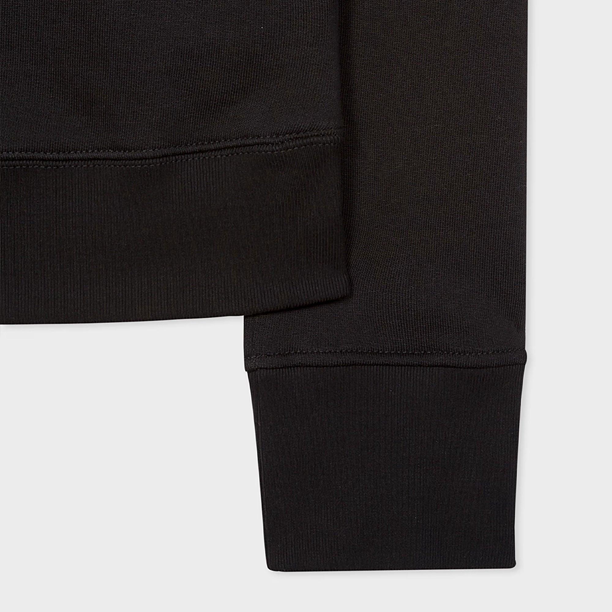 Product image 3 of 4 of PS By Paul Smith Men's Cotton Zebra Logo Zip Sweatshirt - Black