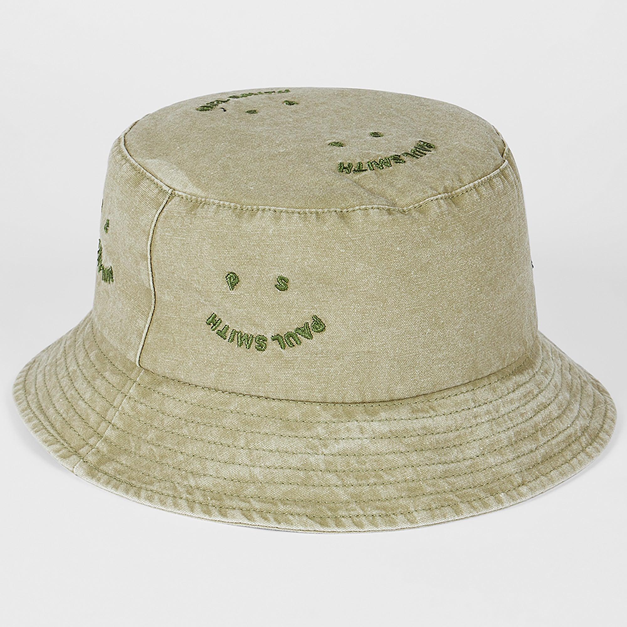 Product image 2 of 4 of PS By Paul Smith Men's Happy Bucket Hat - Green