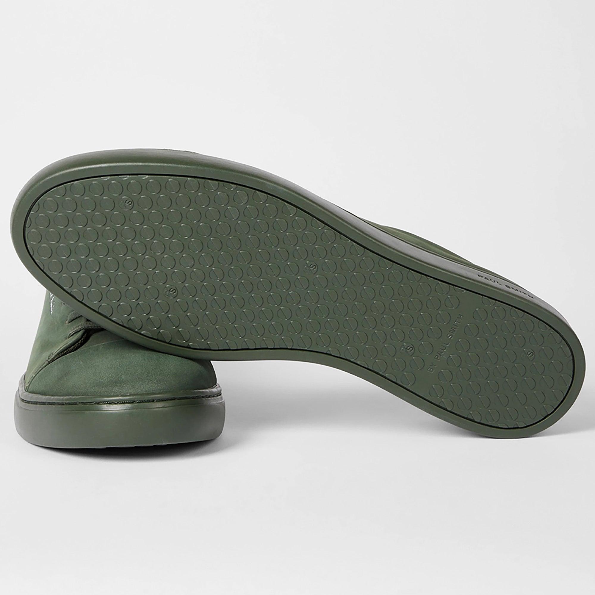 Product image 5 of 5 of PS By Paul Smith Men's Nubuck Leather Lee Trainers - Dark Green