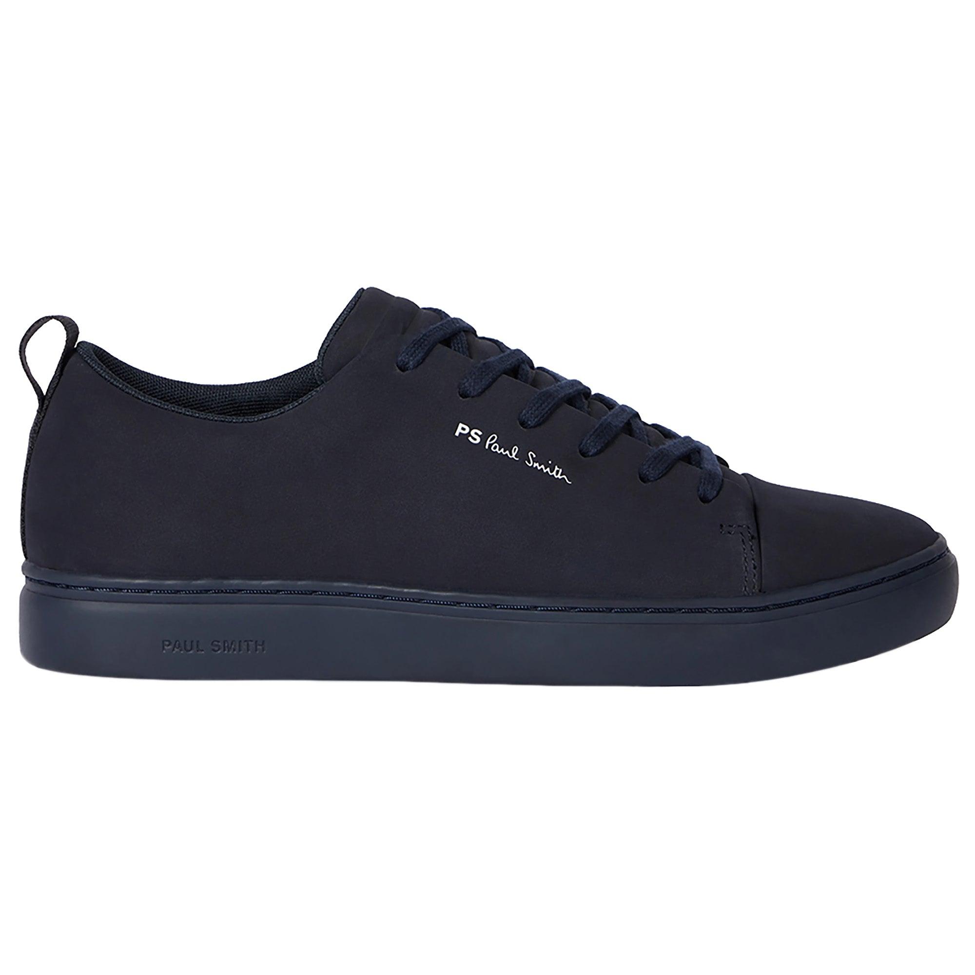 Product image 1 of 5 of PS By Paul Smith Men's Nubuck Leather Lee Trainers - Navy Blue