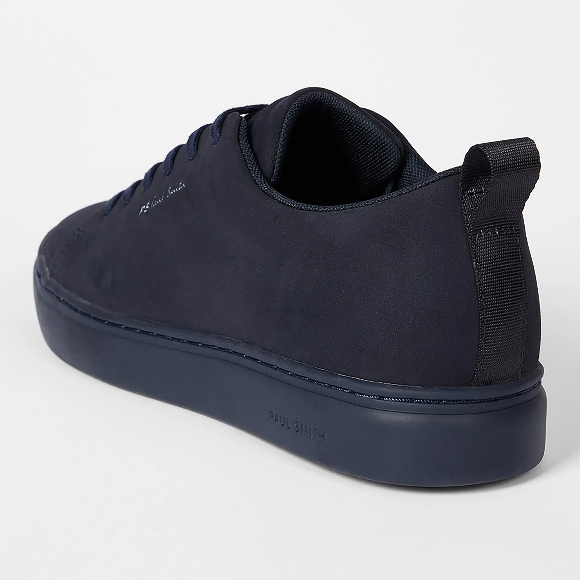 Product image 3 of 5 of PS By Paul Smith Men's Nubuck Leather Lee Trainers - Navy Blue