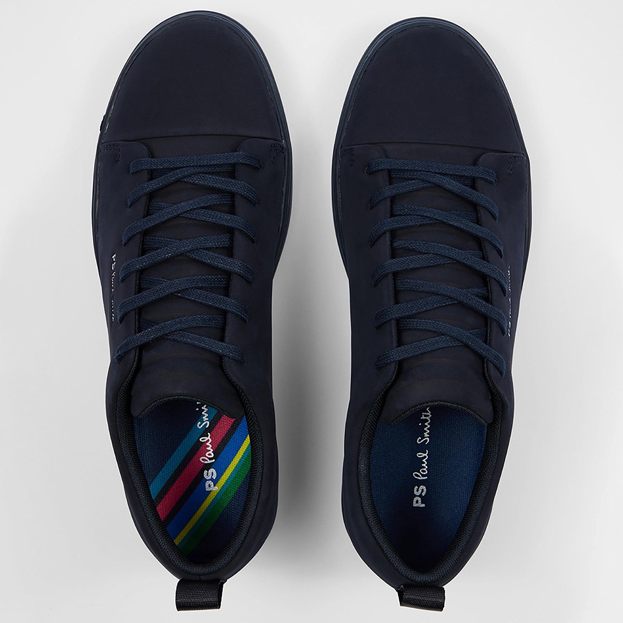 Product image 5 of 5 of PS By Paul Smith Men's Nubuck Leather Lee Trainers - Navy Blue