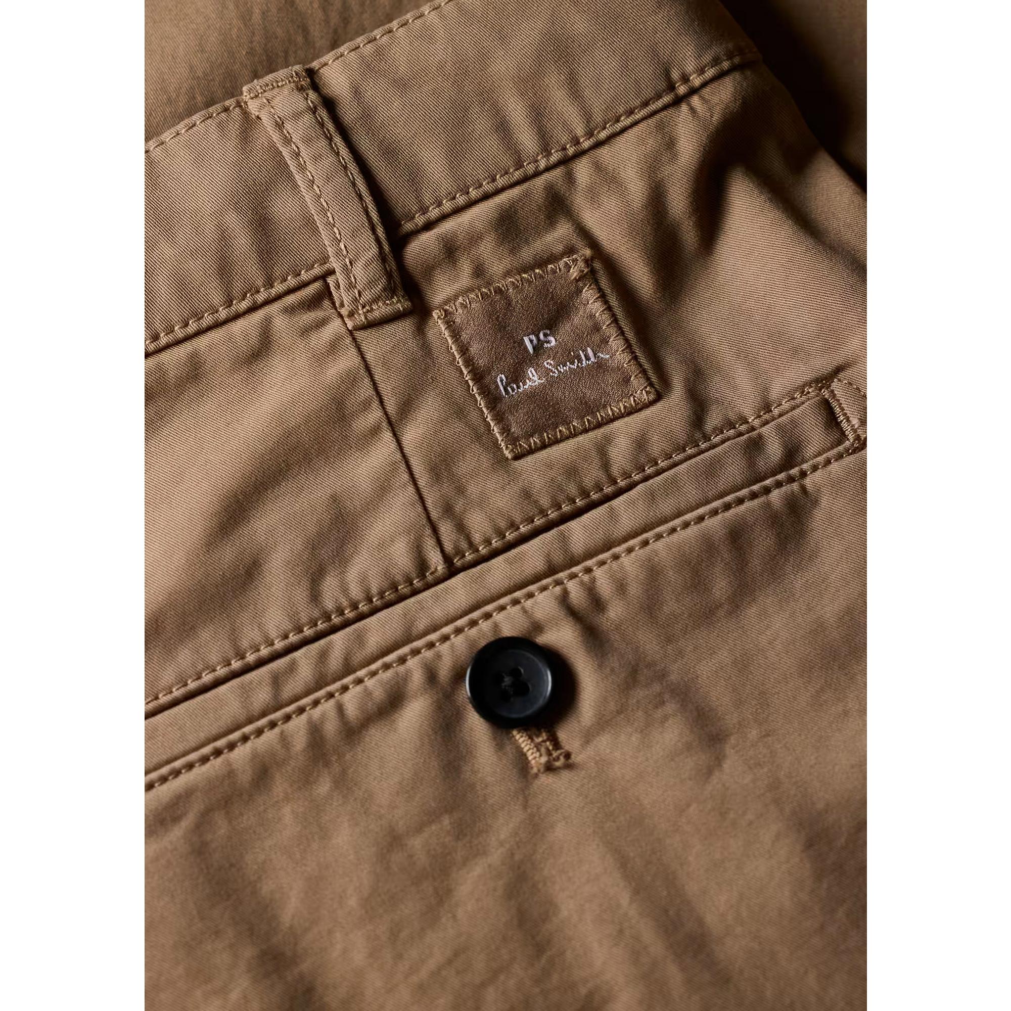 Product image 4 of 6 of PS By Paul Smith Men's Organic Cotton-Twill Shorts - Light Tan
