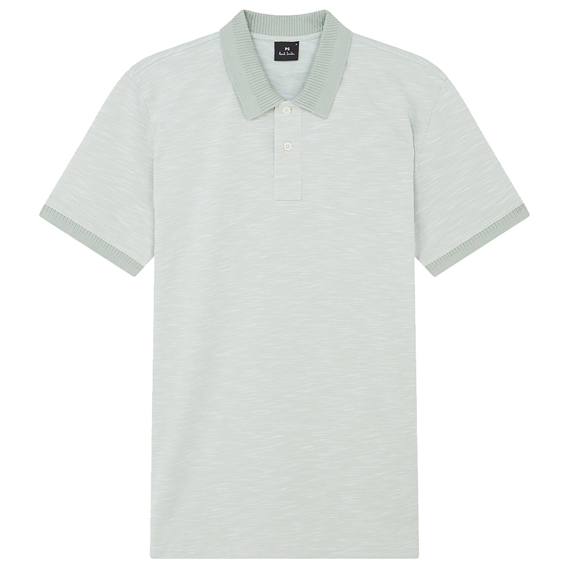 Product image 1 of 2 of PS By Paul Smith Men's Organic Cotton Marl Polo Shirt - Green