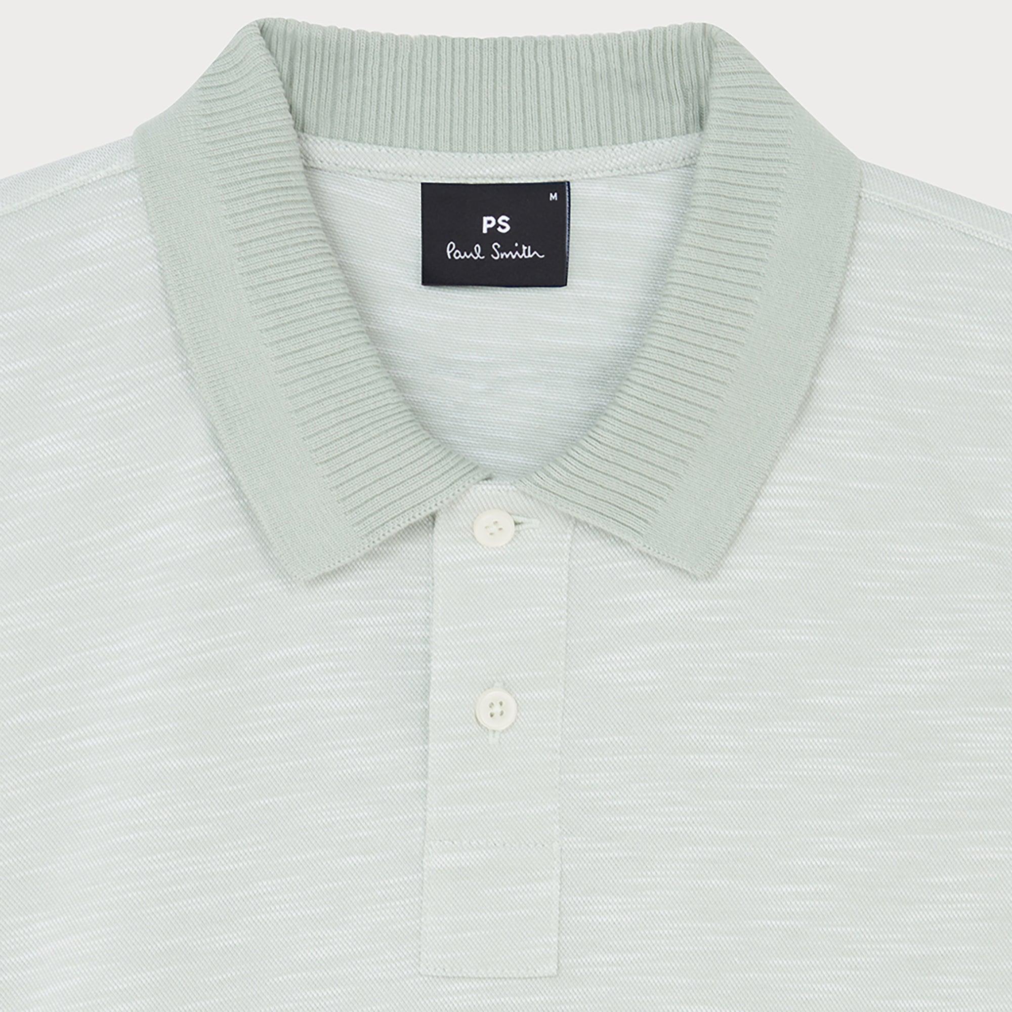 Product image 2 of 2 of PS By Paul Smith Men's Organic Cotton Marl Polo Shirt - Green