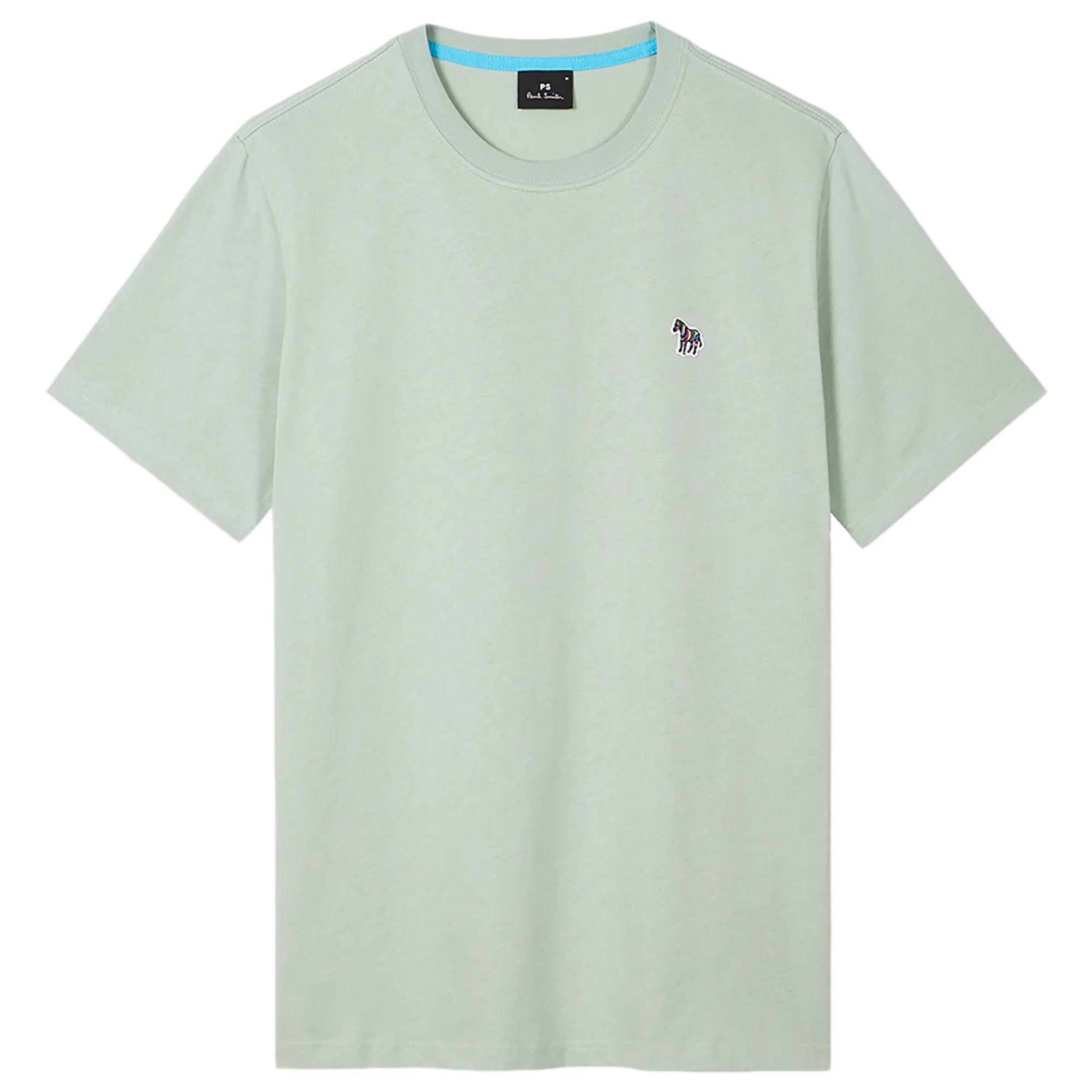 Product image 1 of 2 of PS By Paul Smith Men's Organic Cotton Zebra Logo T-Shirt - Sage Green