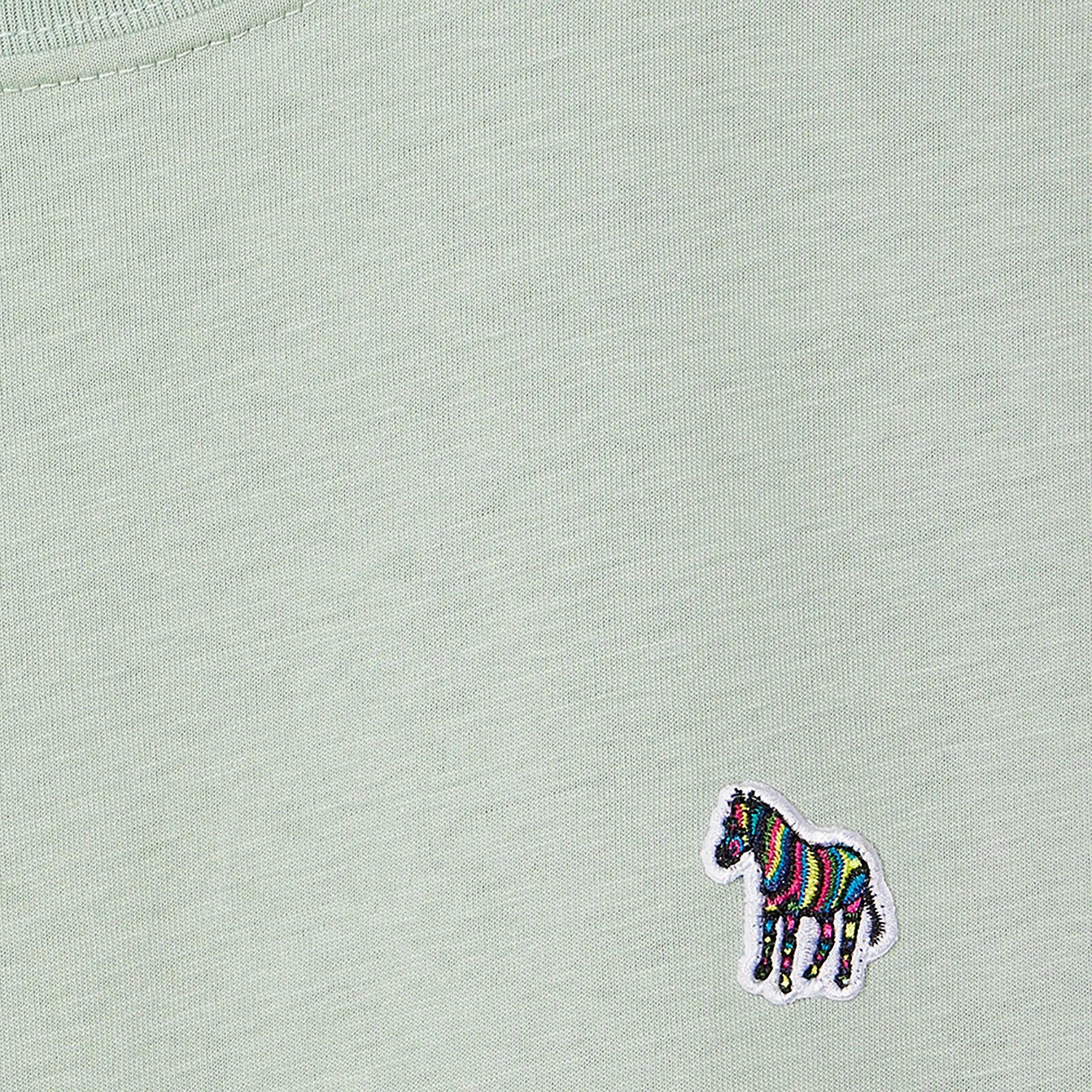 Product image 2 of 2 of PS By Paul Smith Men's Organic Cotton Zebra Logo T-Shirt - Sage Green