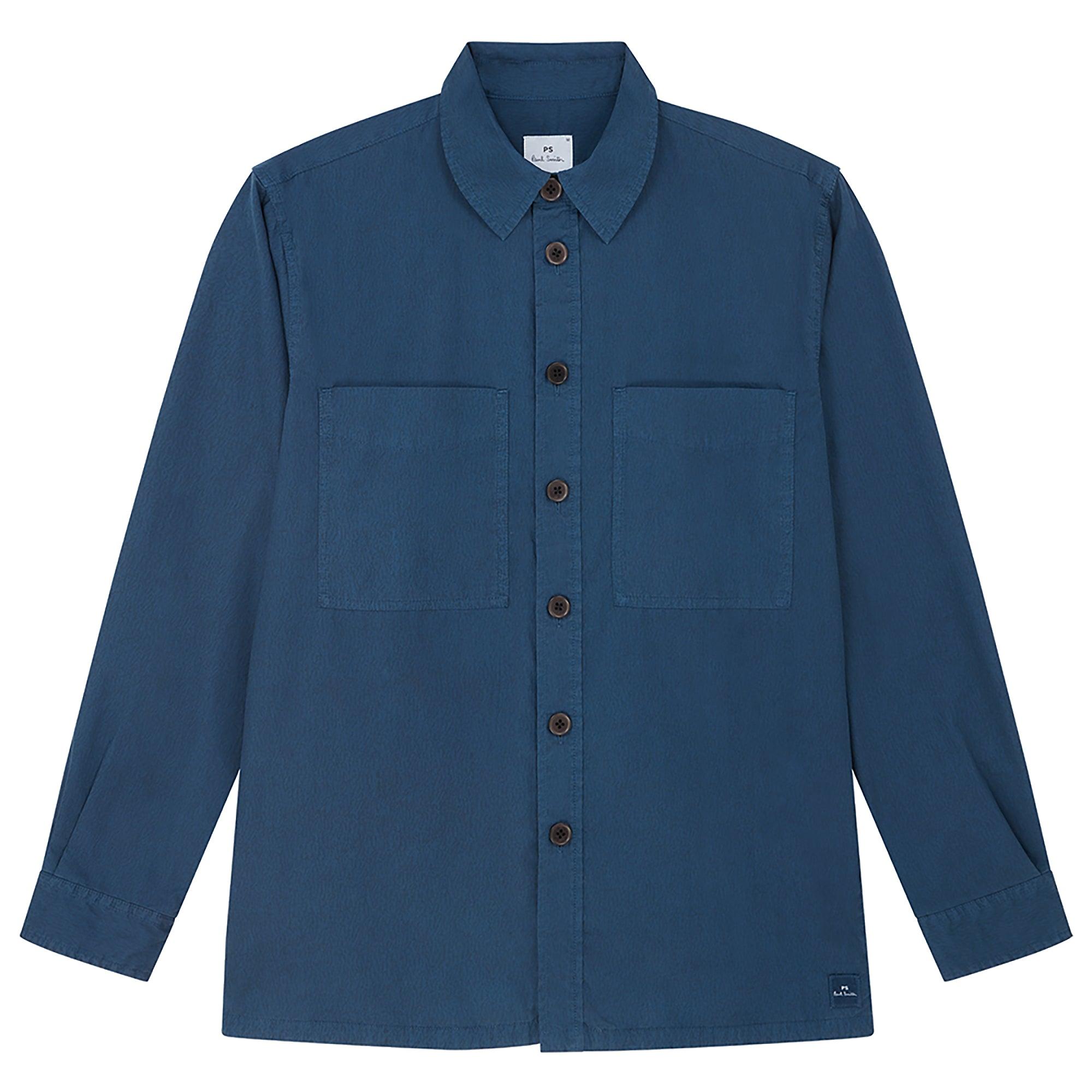 Product image 1 of 4 of PS By Paul Smith Men's Shirt Jacket - Navy Blue
